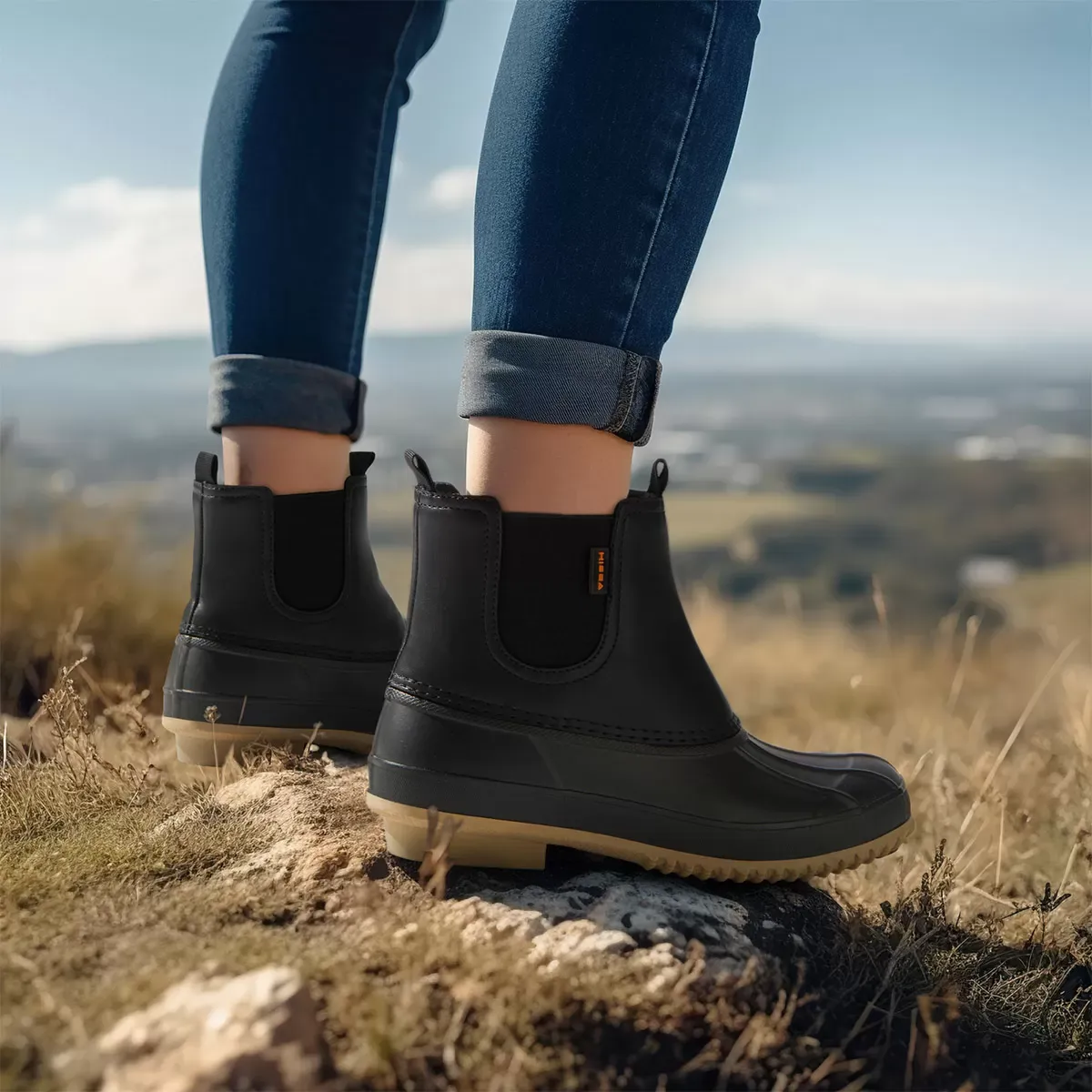 Women's Duck Rain Boots for XSX52WCP image 5