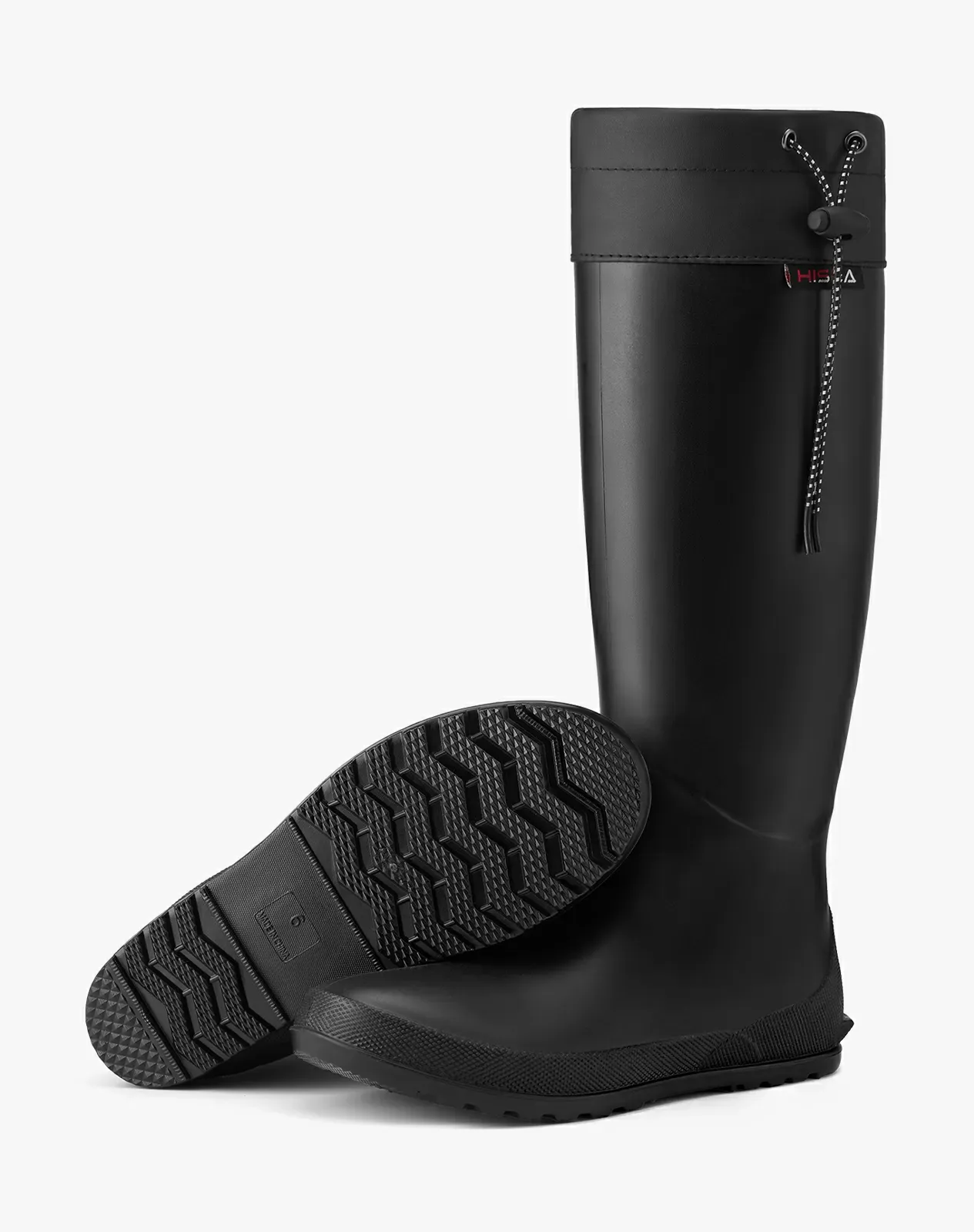 Women's Foldable PVC Rain Boots | HISEA