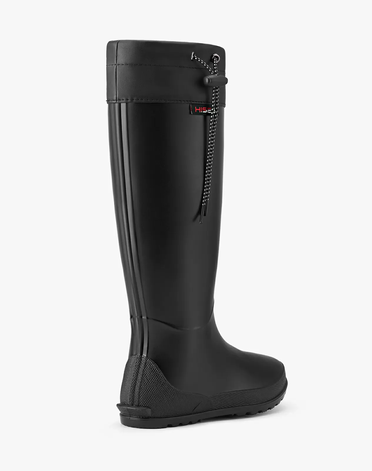 Black Women's Foldable PVC Rain Boots for XSX54WCP image 4