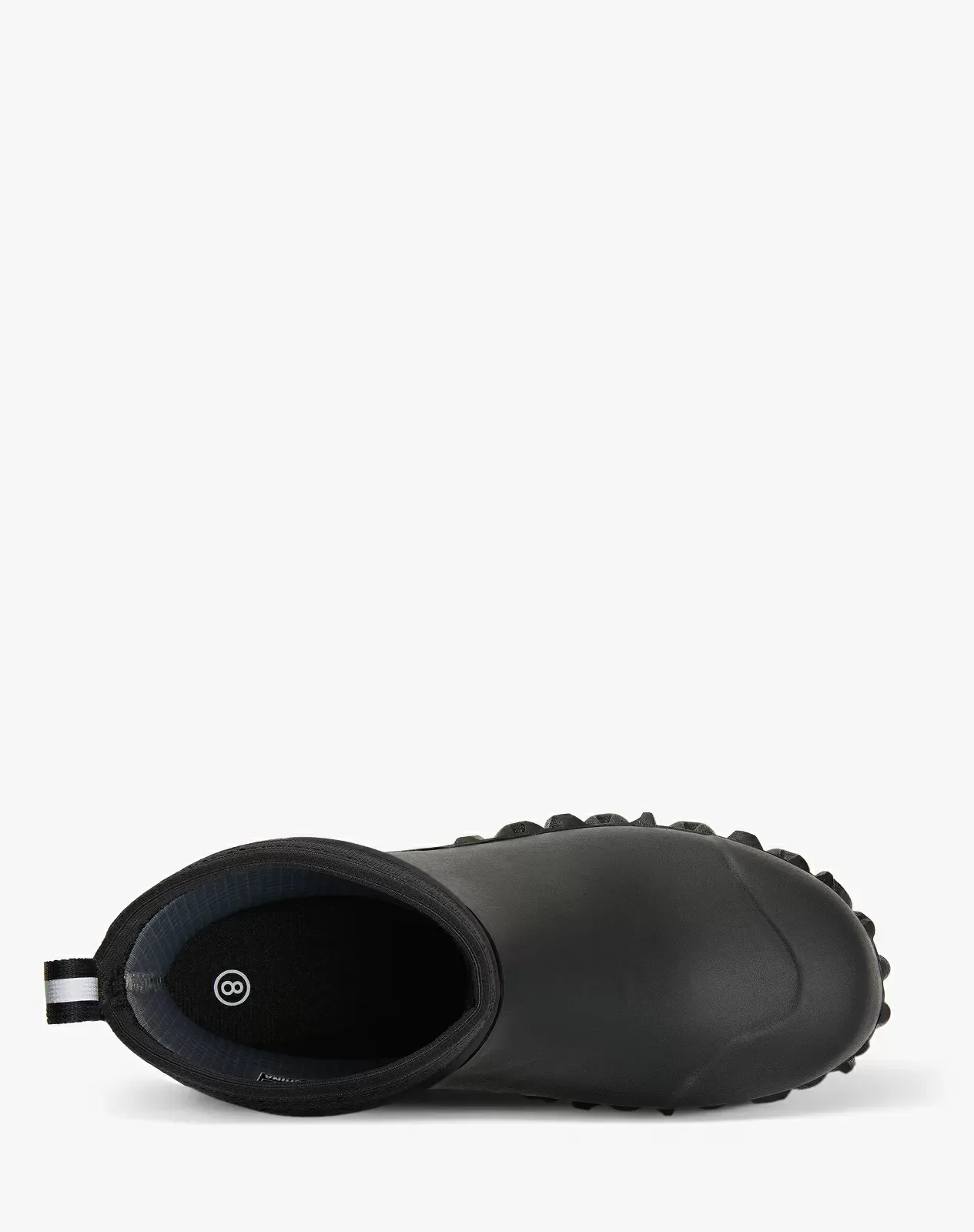 Black Men's 8-Inch Ankle High Garden Boots | HISEA