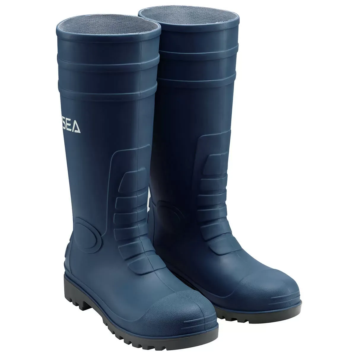 Blue Men's PVC Rain Boots for XSX59CP image 5