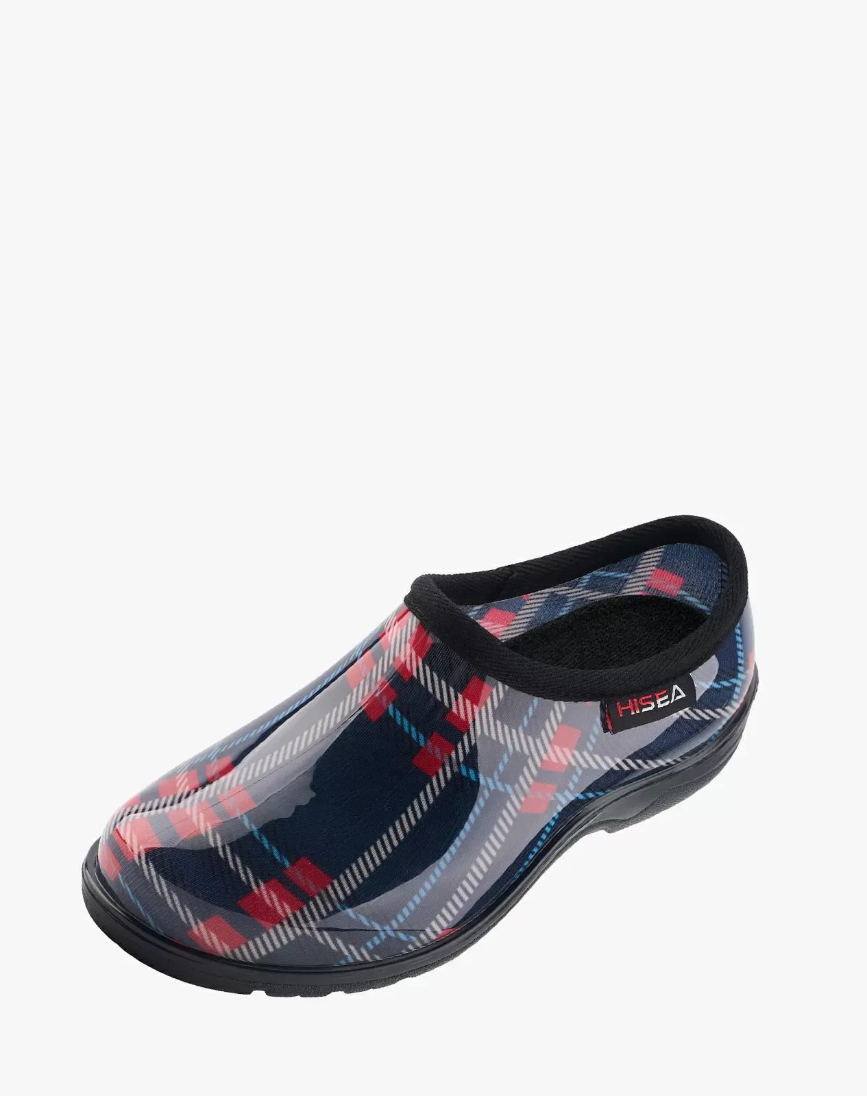 Plaid Women's Ankle-High PVC Garden Shoes for XSX60WCP image 2
