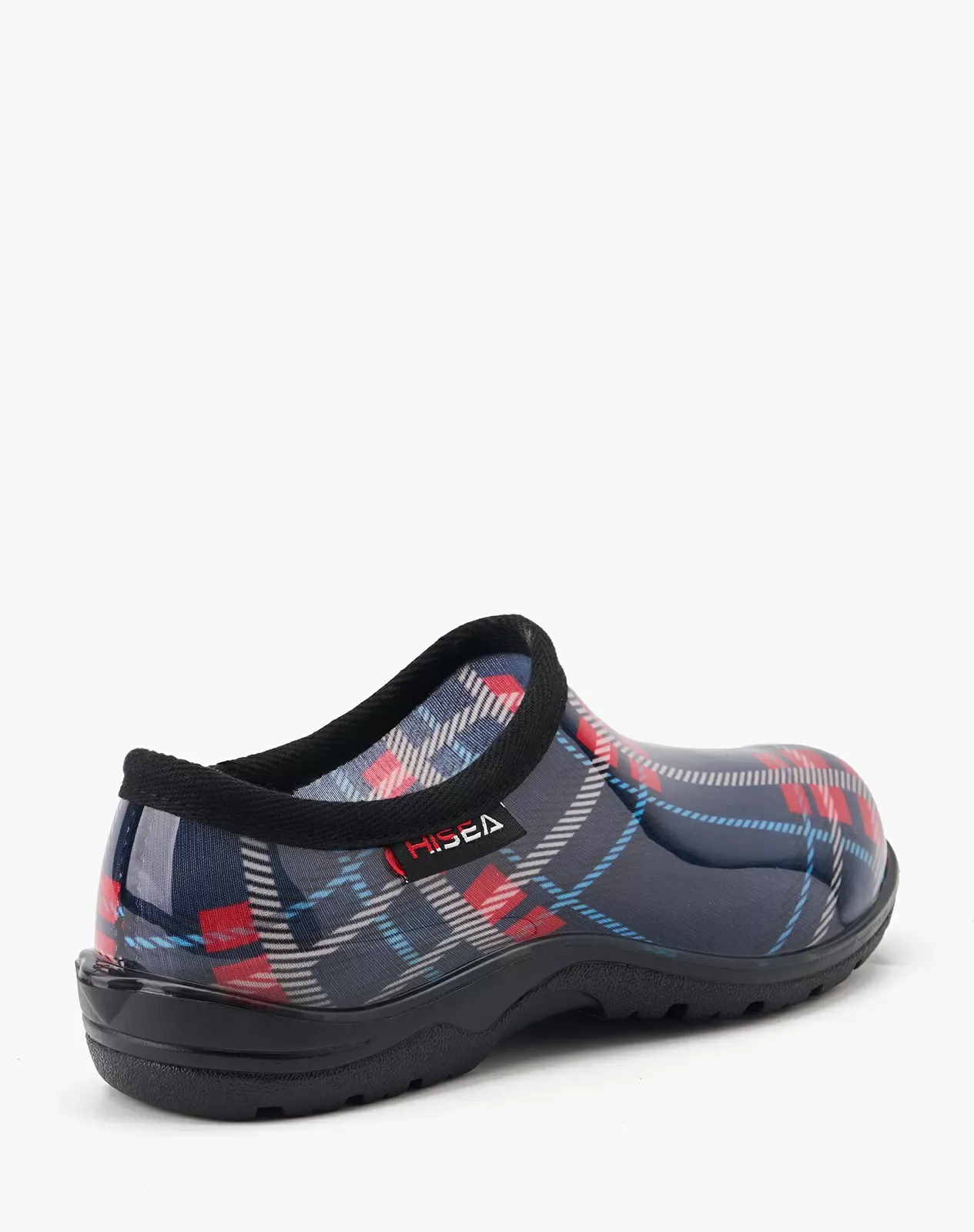 Plaid Women's Ankle-High PVC Garden Shoes for XSX60WCP image 4