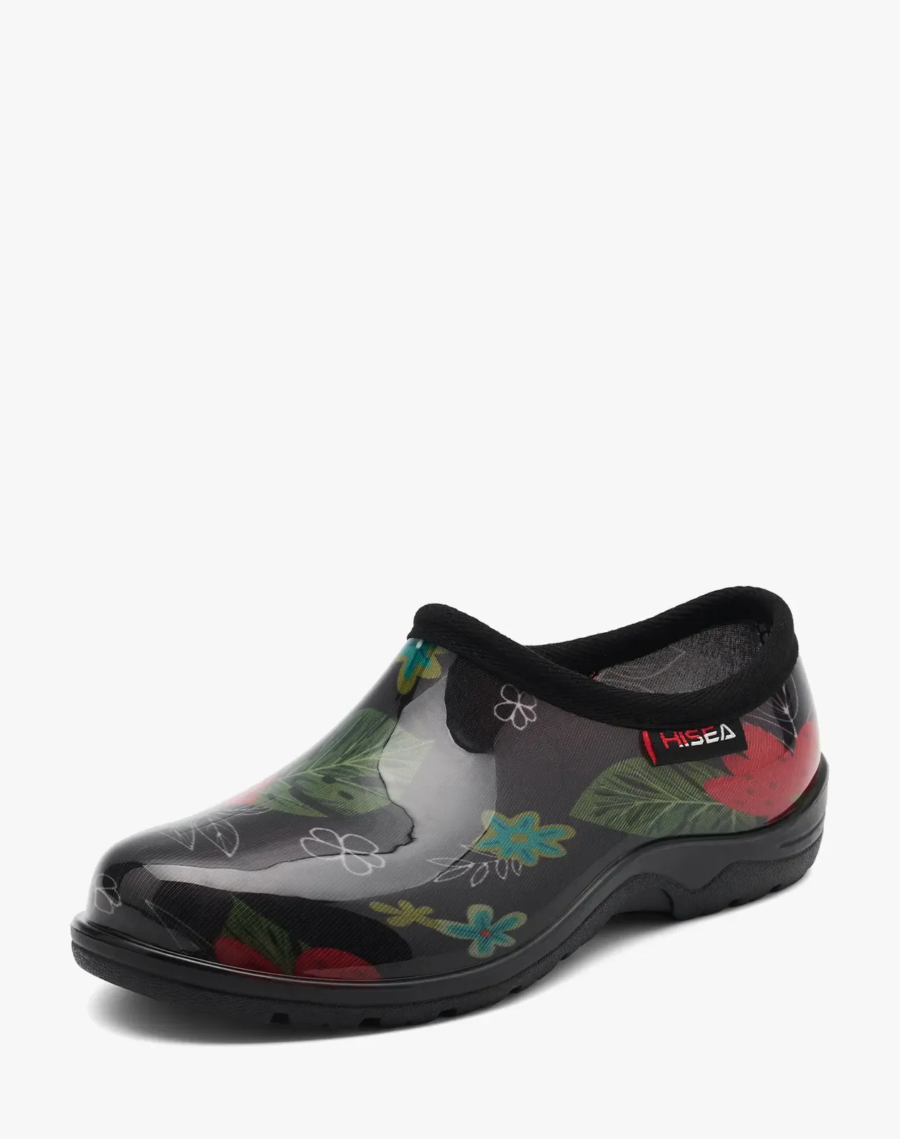 Red Women's Ankle-High PVC Garden Shoes for XSX60WCP image 2
