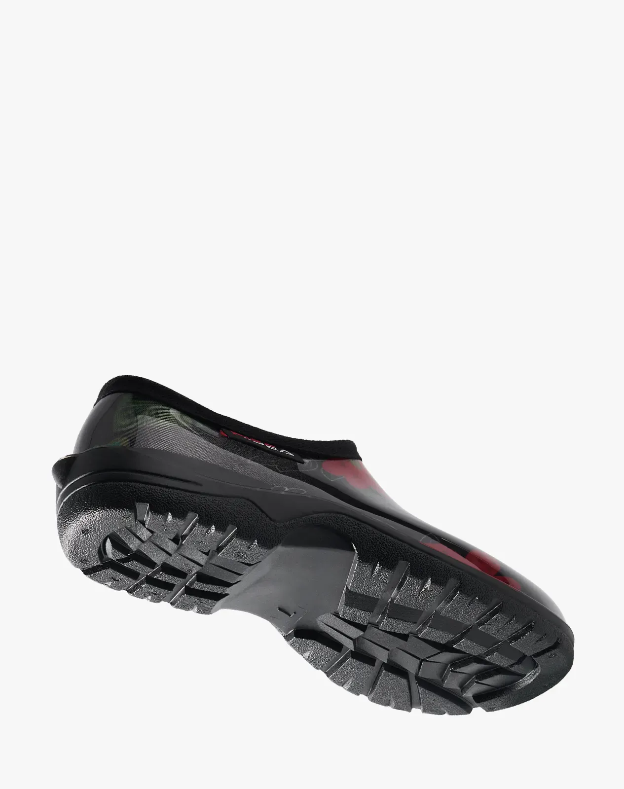 Red Women's Ankle-High PVC Garden Shoes for XSX60WCP image 3