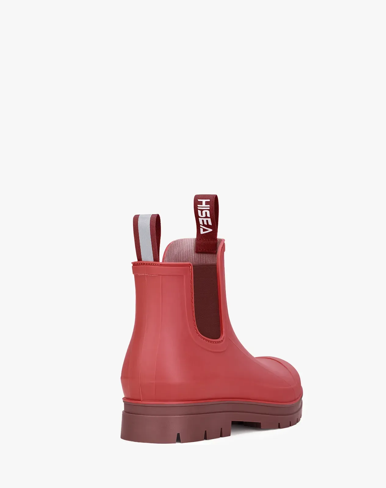 Red 1 Women's Chelsea Matte Rain Boots for XSX61WCP image 5