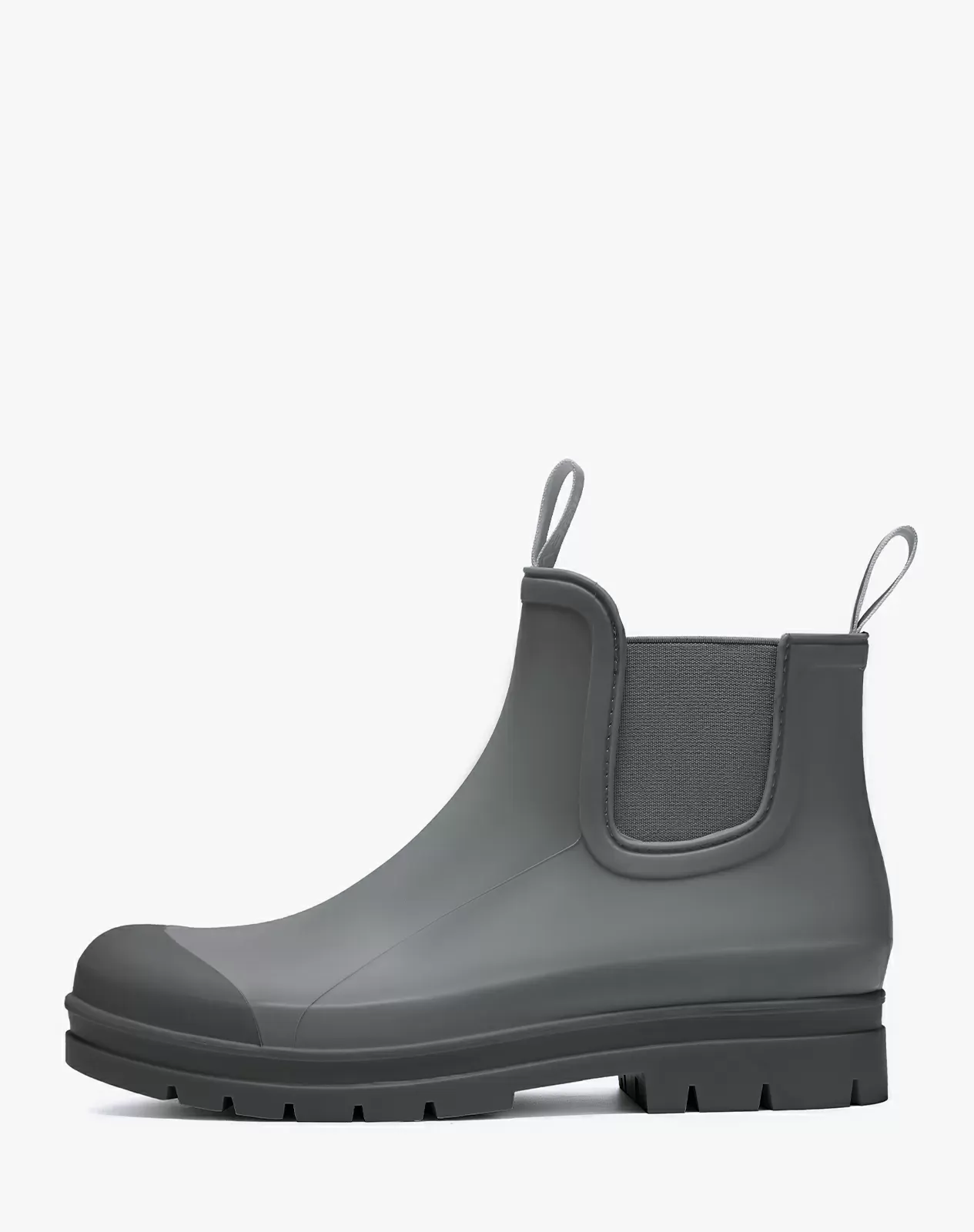 Grey Women's Chelsea Matte Rain Boots HISEA