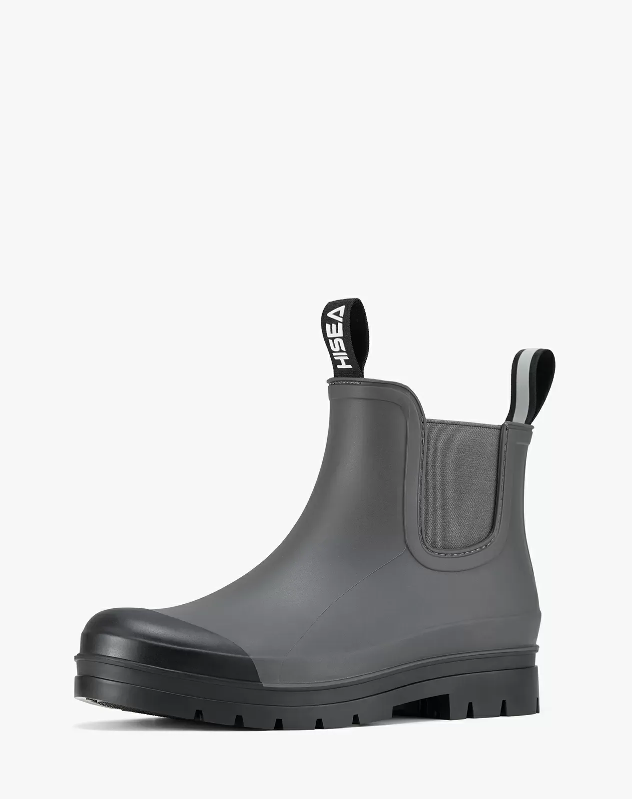Grey Women's Chelsea Matte Rain Boots for XSX61WCP image 2