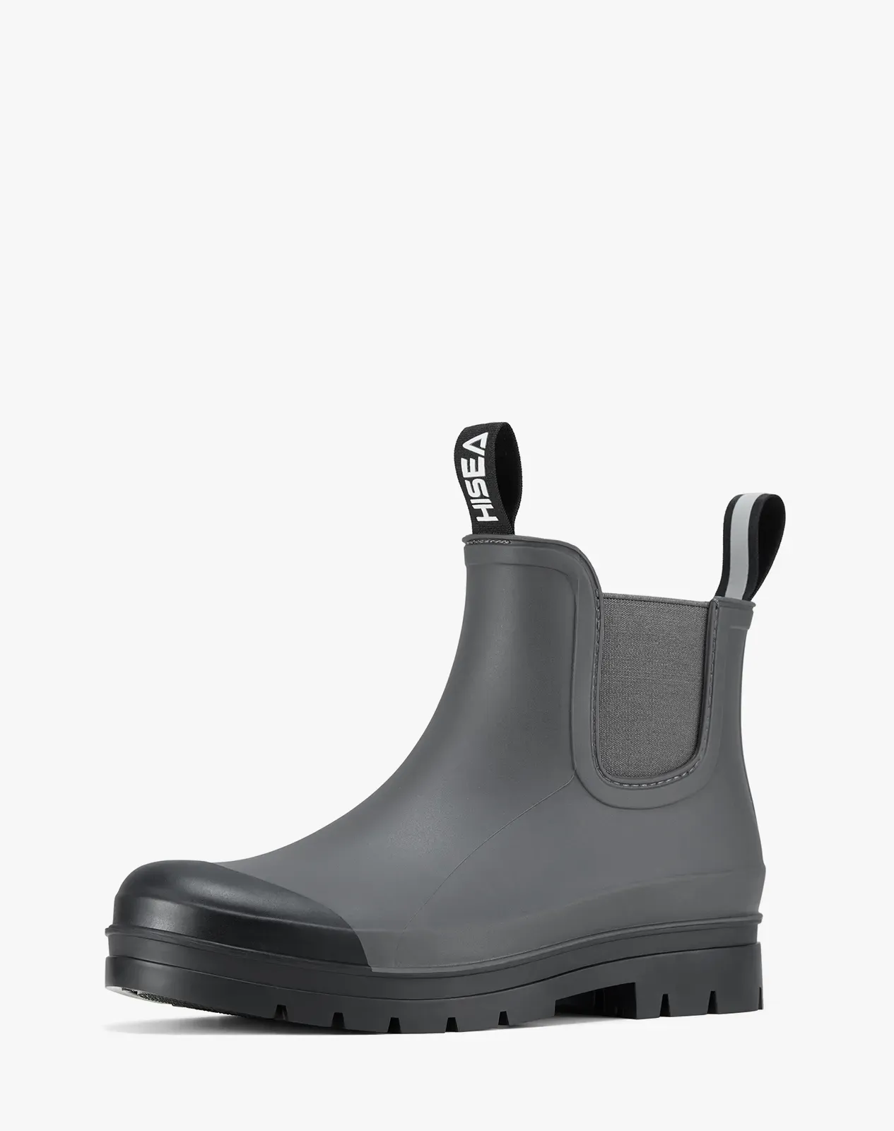 Grey Women's Chelsea Matte Rain Boots for XSX61WCP image 2