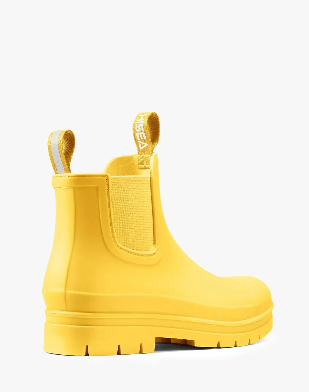 Yellow 1 Women's Chelsea Matte Rain Boots for XSX61WCP image 3