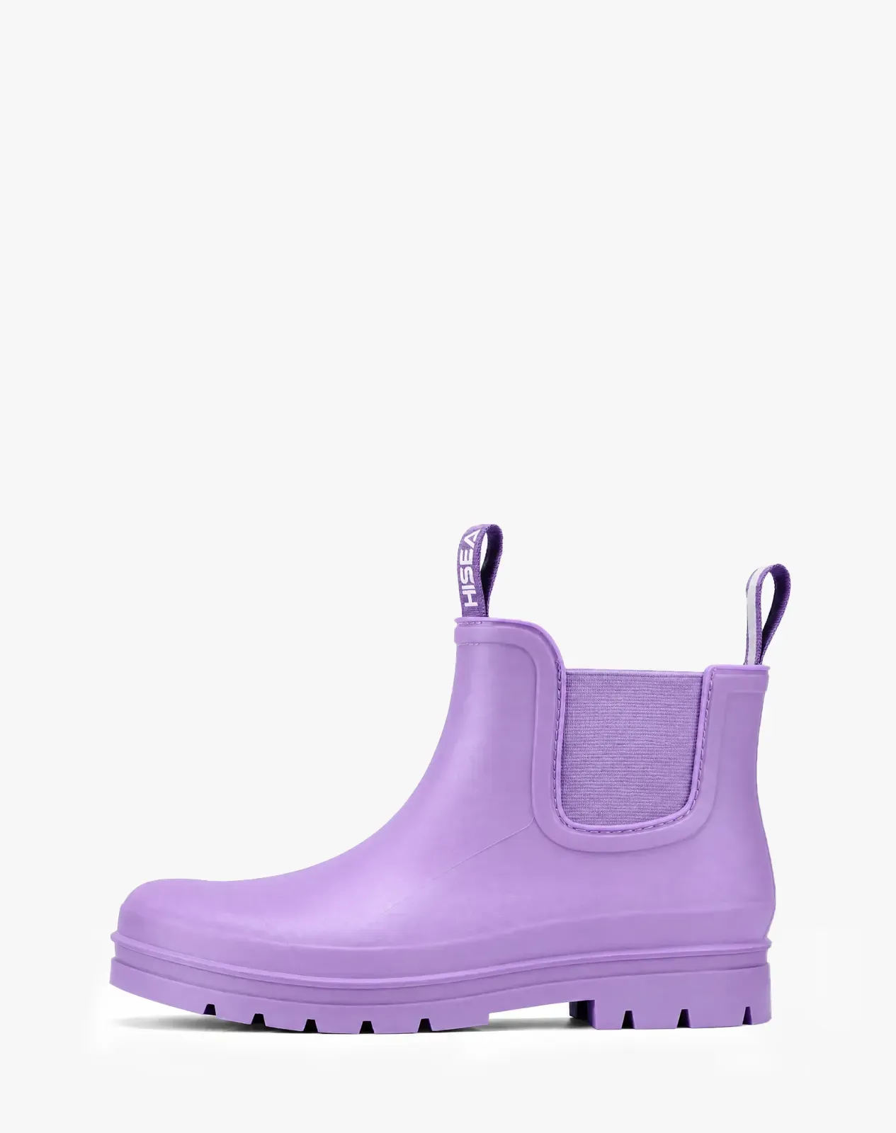 Purple Women's Chelsea Matte Rain Boots for XSX61WCP image 1