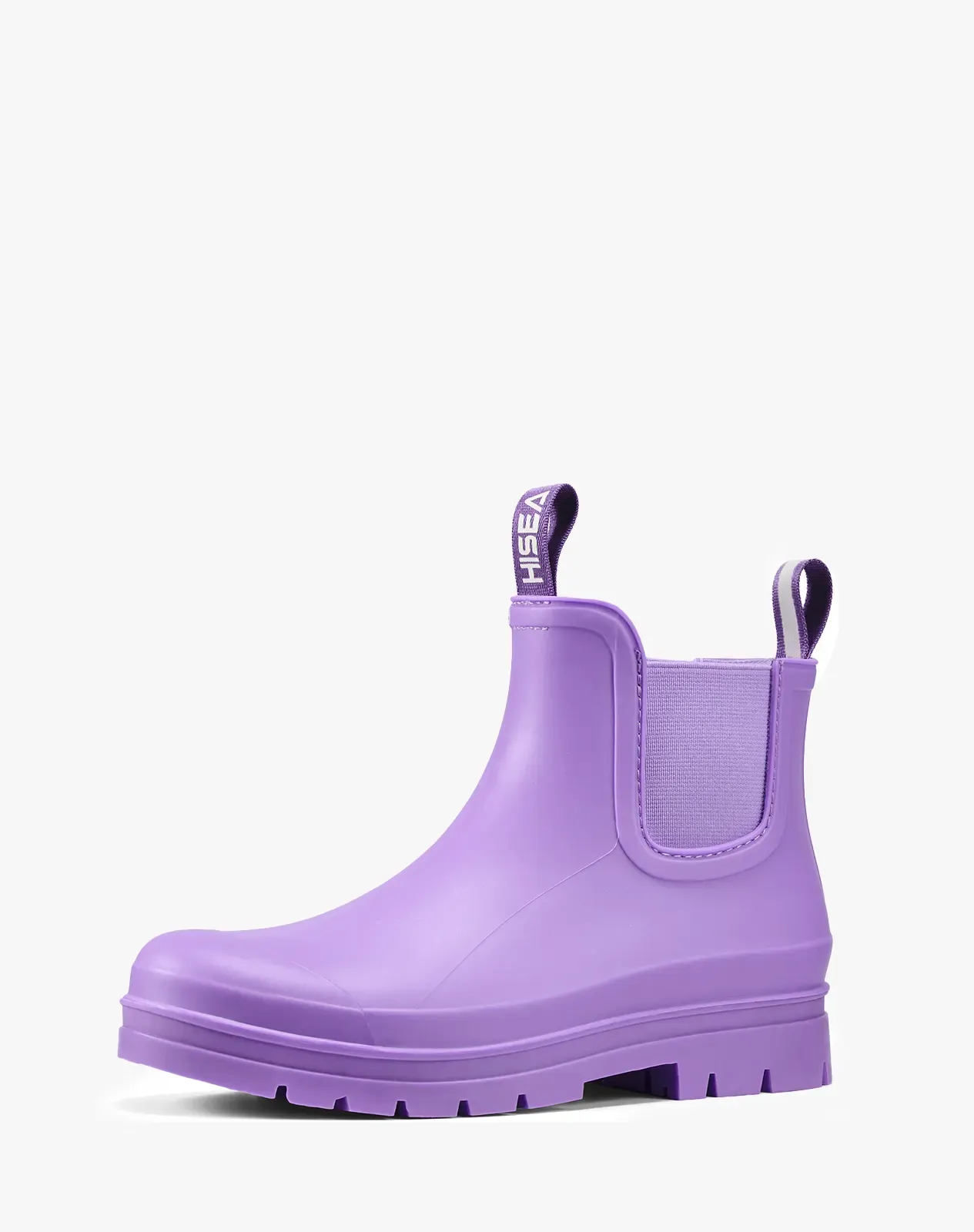 Purple Women's Chelsea Matte Rain Boots for XSX61WCP image 2