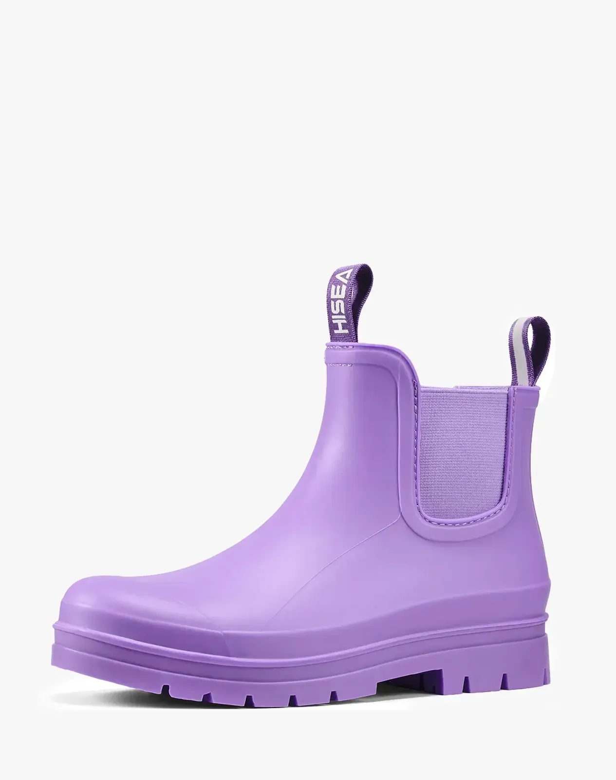 Purple Women's Chelsea Matte Rain Boots for XSX61WCP image 2