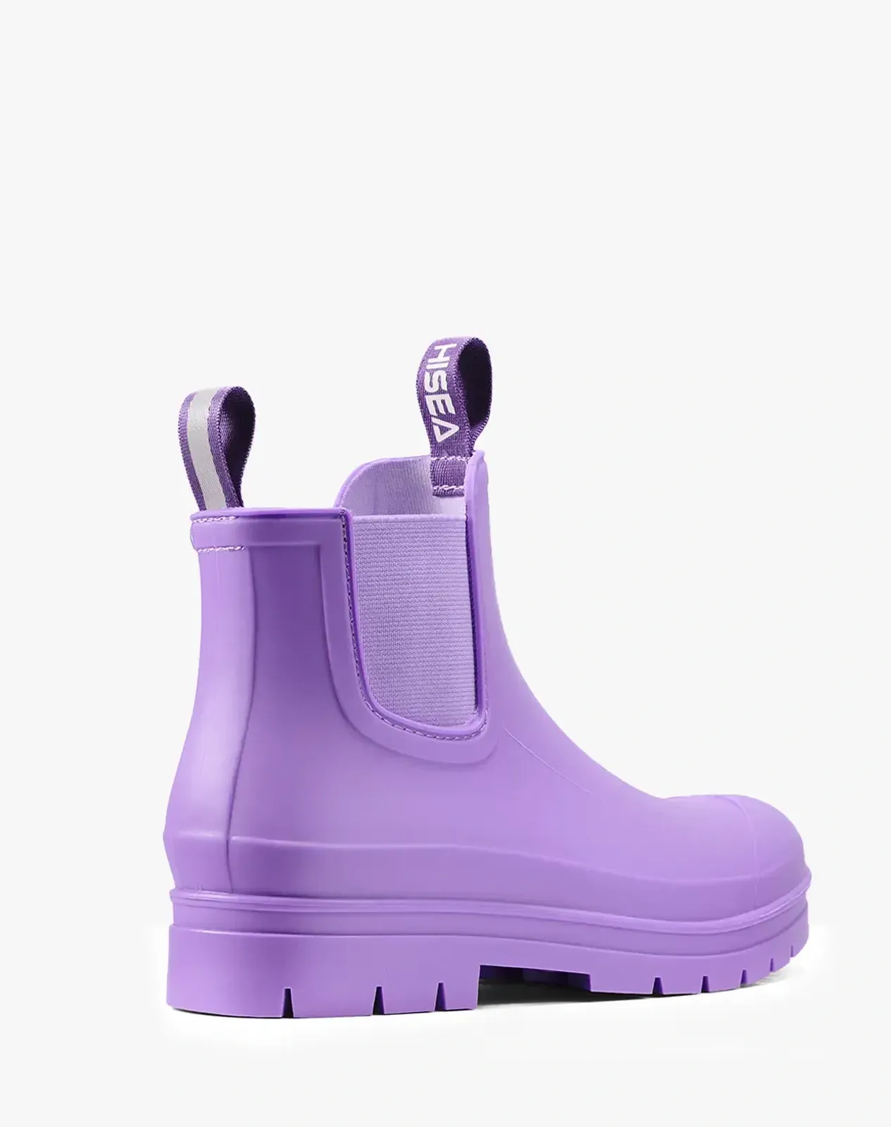 Purple Women's Chelsea Matte Rain Boots for XSX61WCP image 3