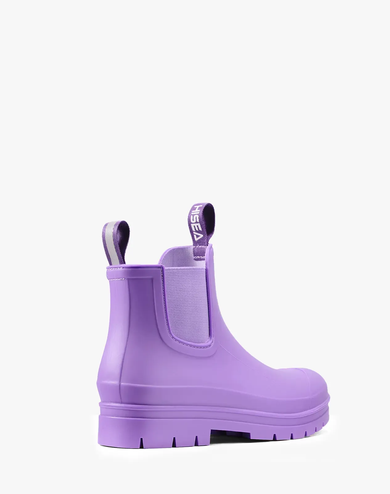 Purple Women's Chelsea Matte Rain Boots for XSX61WCP image 5