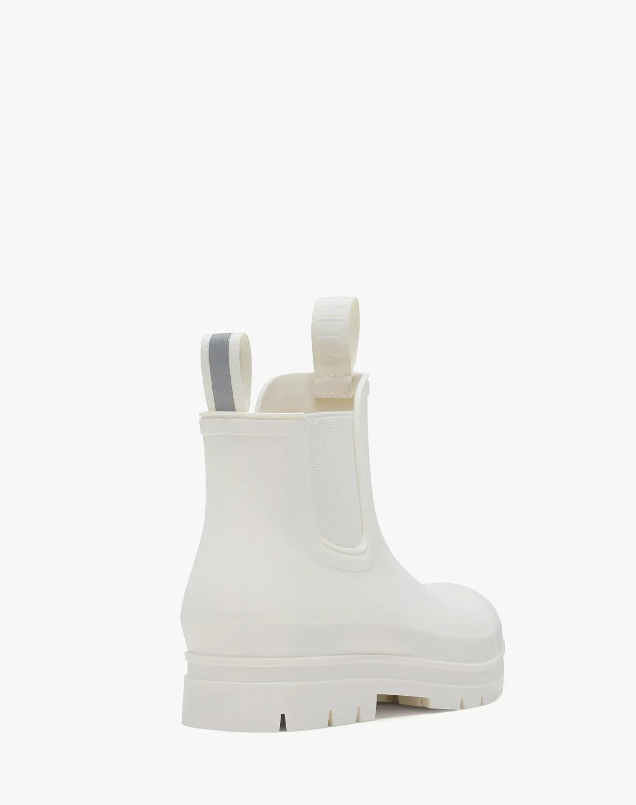 White Women's Chelsea Matte Rain Boots for XSX61WCP image 4
