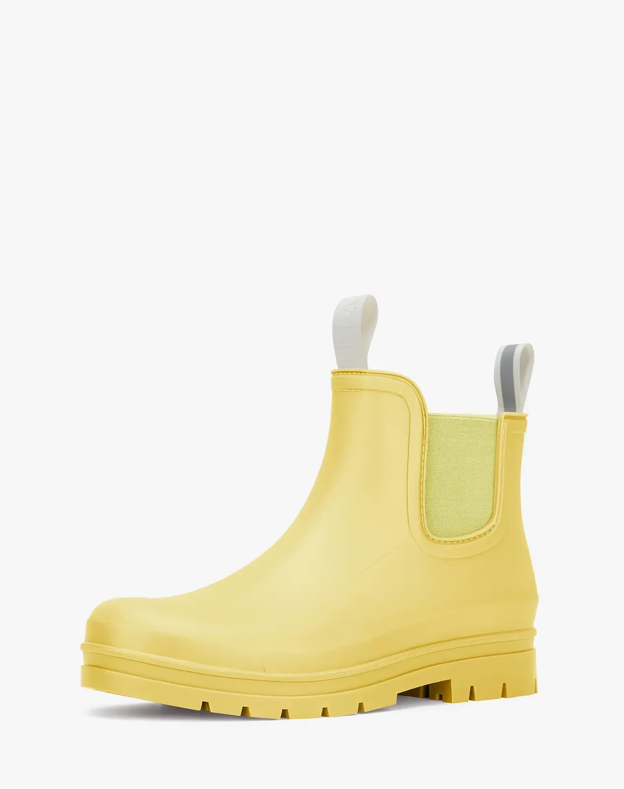 Yellow Women's Chelsea Matte Rain Boots for XSX61WCP image 2