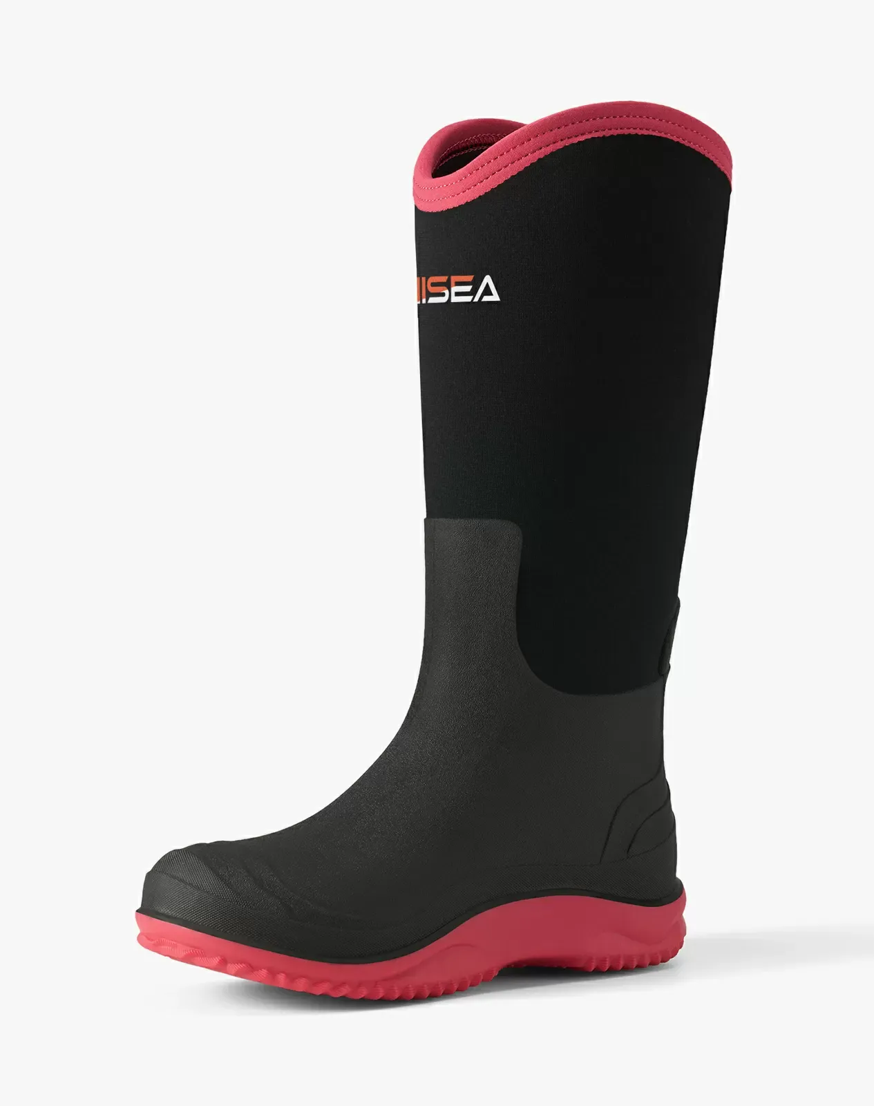 Pink Women's Versatile Neoprene Rain Boots HISEA