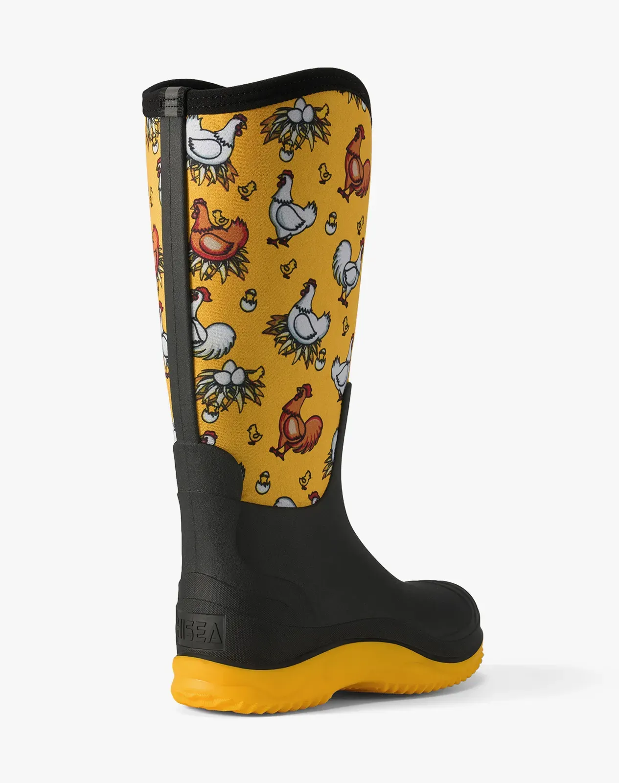 Yellow Women's Versatile Neoprene Rain Boots for XSX63WCP image 4