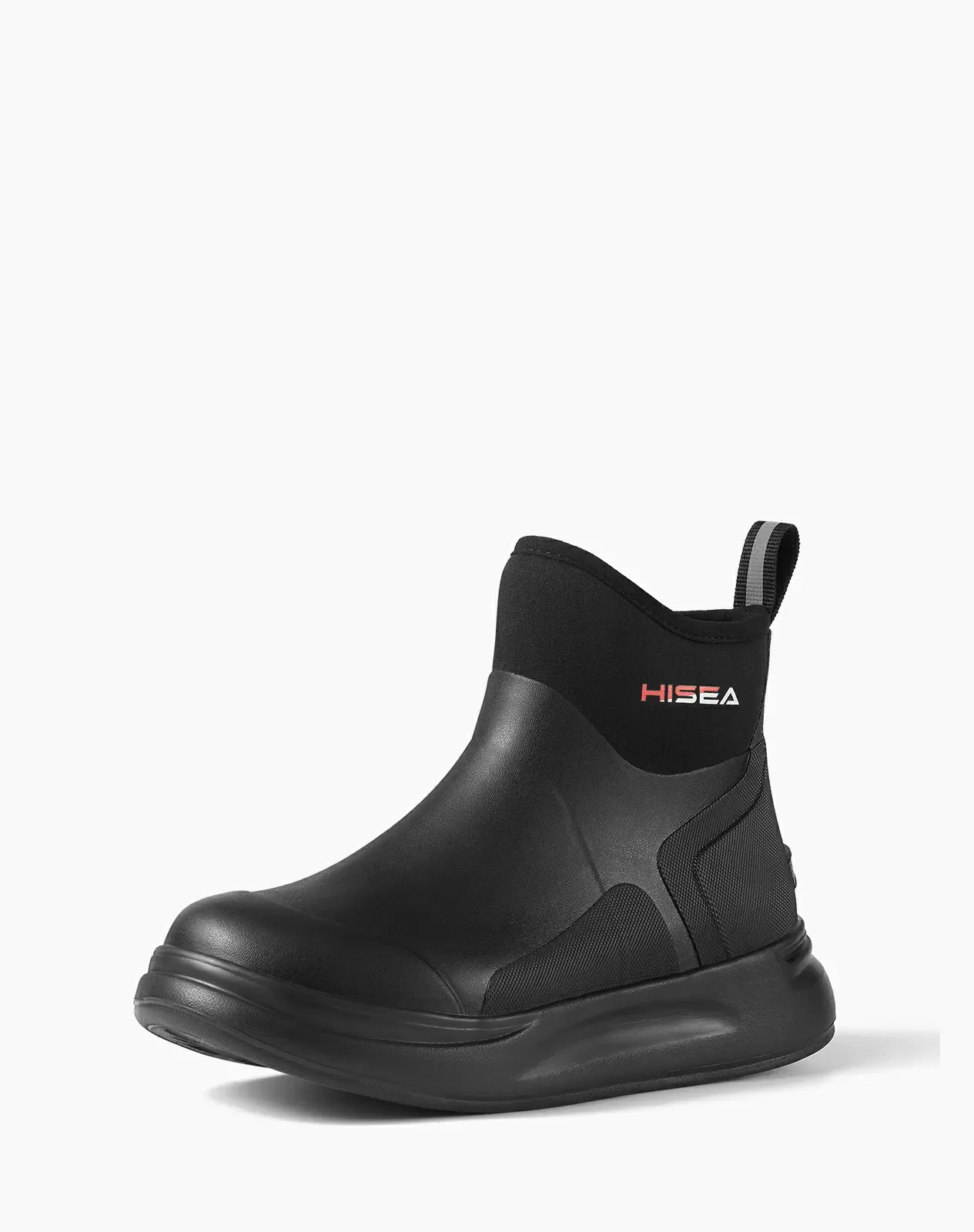 Black Women's Waterproof Insulated Outdoor Rain Boots for XSX65WCP image 2