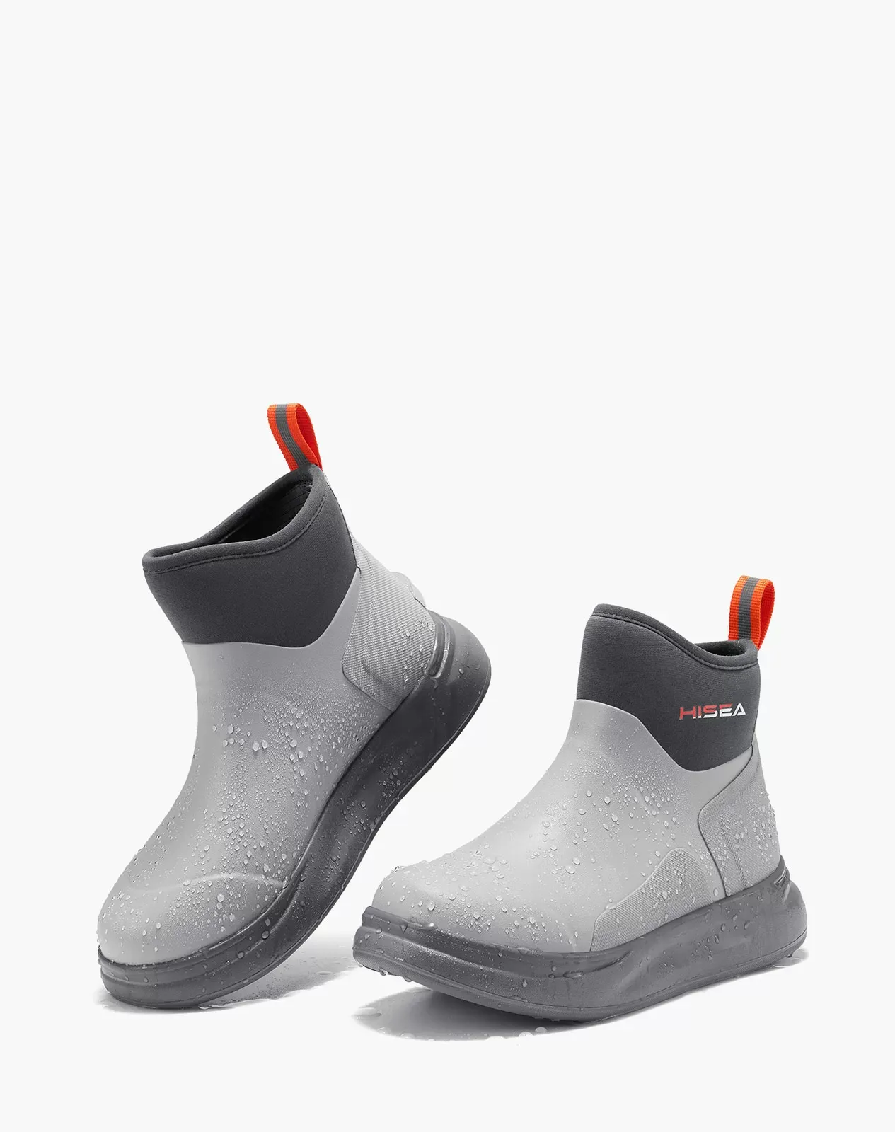 Grey Women's Waterproof Insulated Outdoor Rain Boots for XSX65WCP image 4