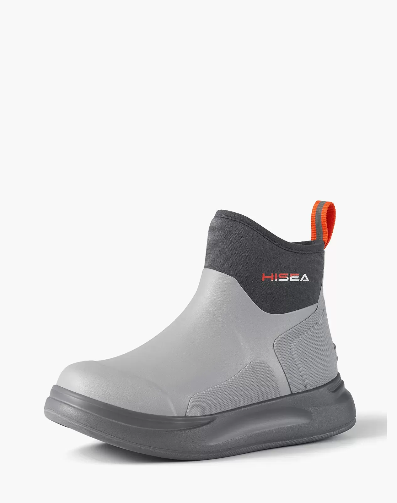 Grey Women's Waterproof Insulated Outdoor Rain Boots HISEA