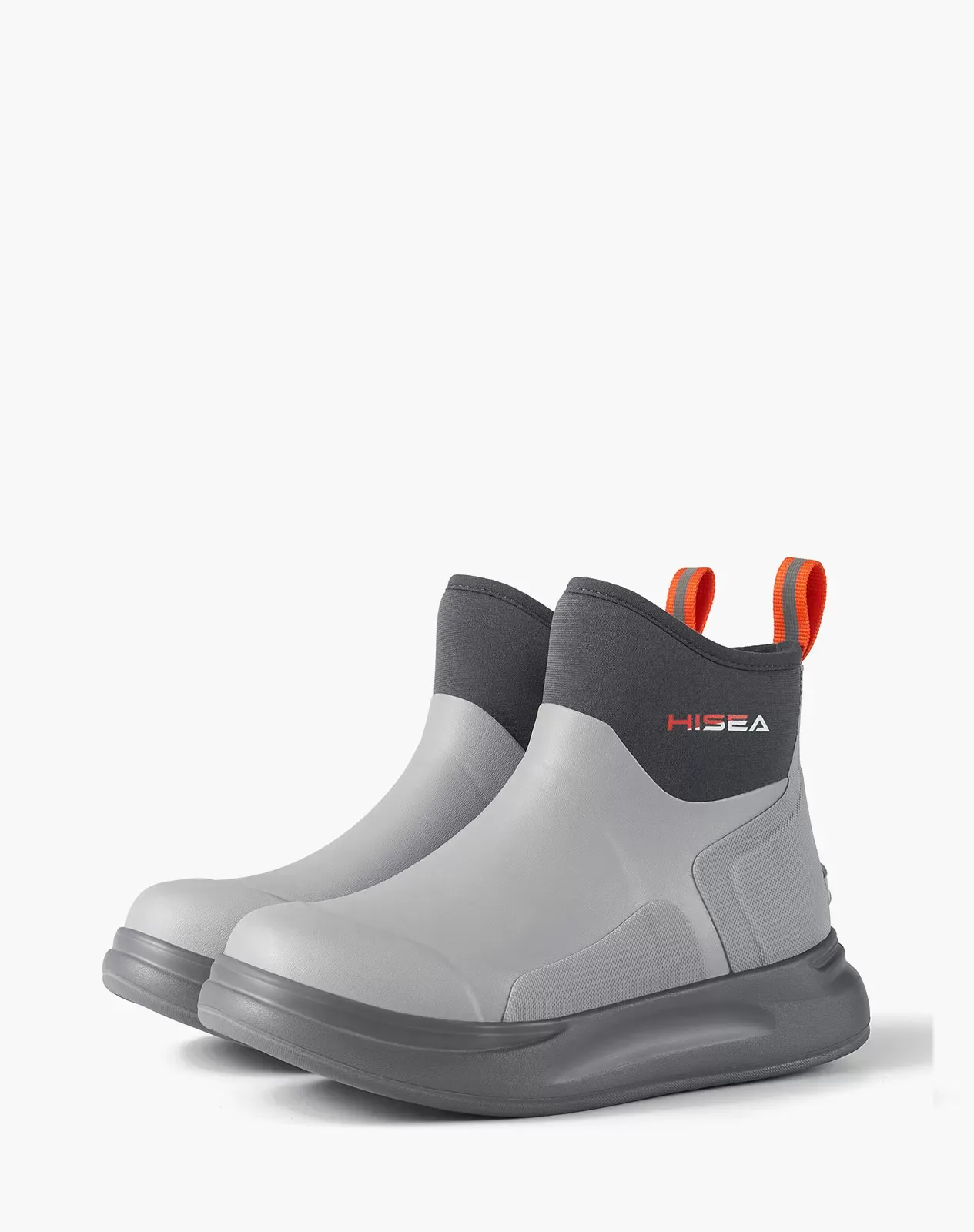 Grey Women's Waterproof Insulated Outdoor Rain Boots HISEA