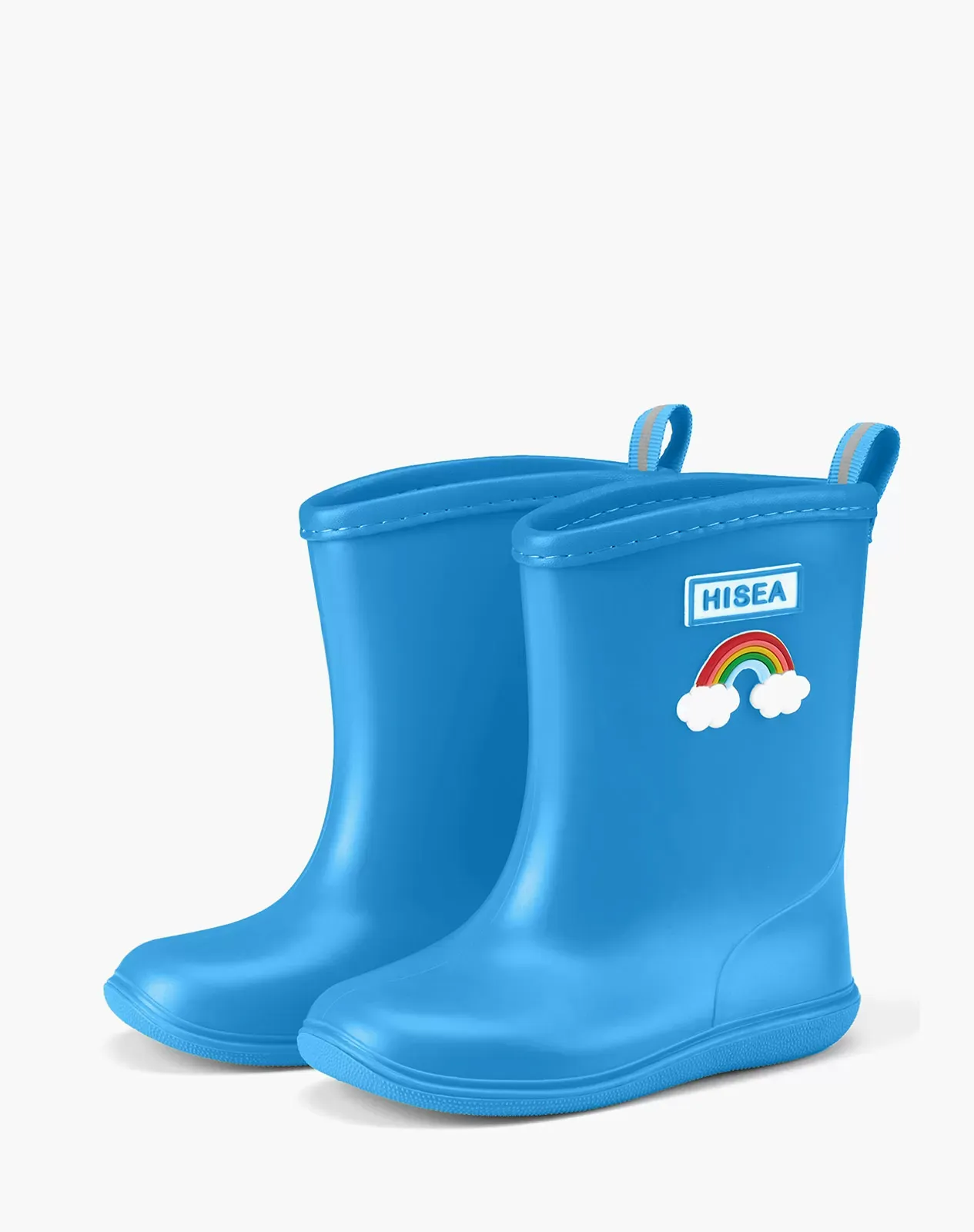 Blue Toddler PVC Rain Boots for XSX66KCP image 4