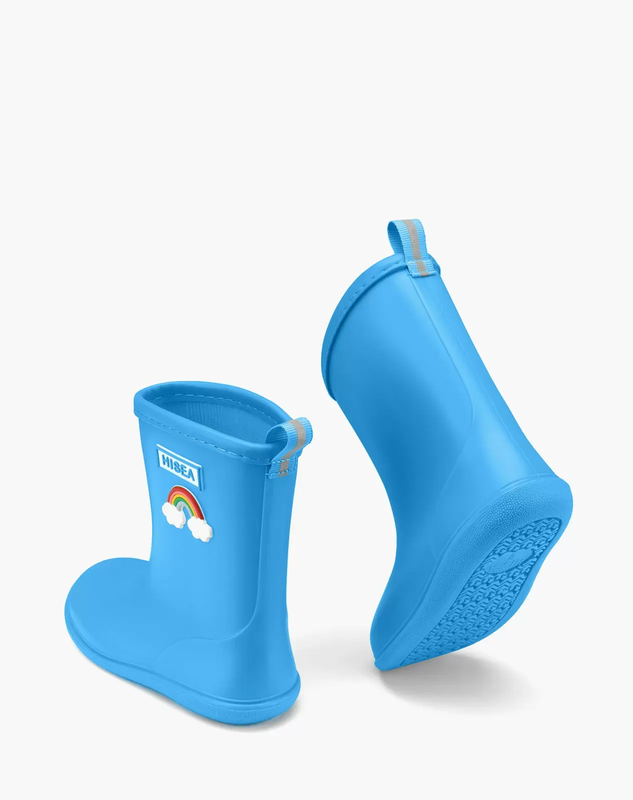 Blue Toddler PVC Rain Boots for XSX66KCP image 5