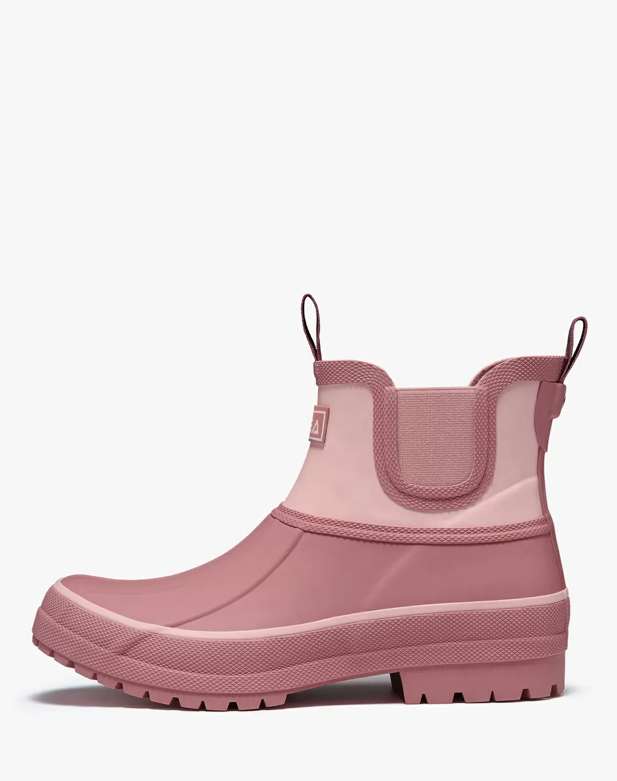 Chelsea Boots Womens Lightweight Rain Boots Pink Women's Duck Rain