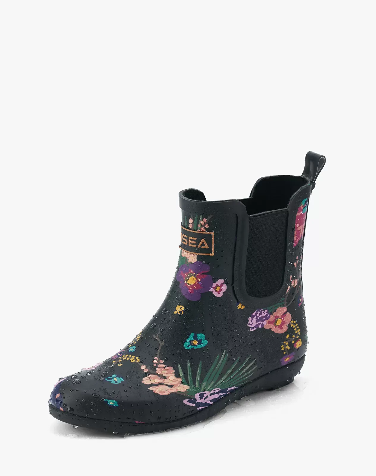 Printed 1 Women's Stylish Ankle Rain Boots for XSX68WCP image 2