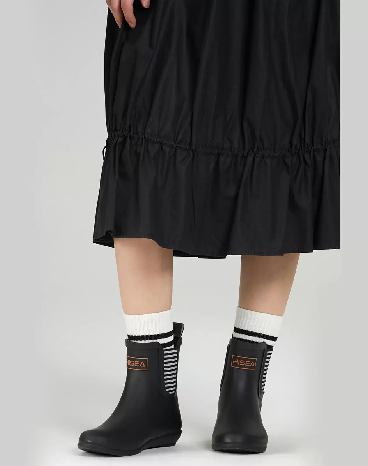 Women's Stylish Ankle Rain Boots for XSX68WCP image 6
