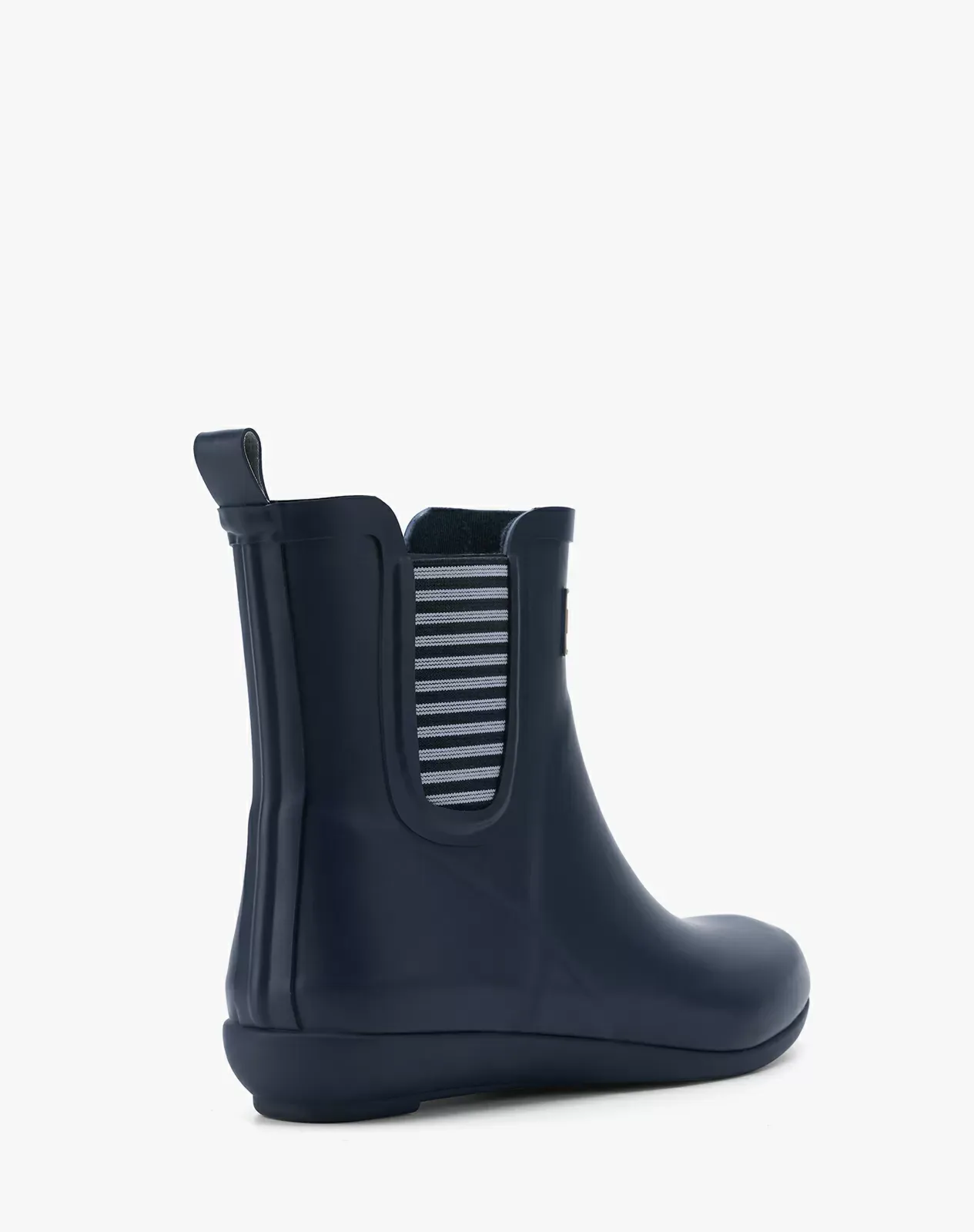 Navy Women's Stylish Ankle Rain Boots for XSX68WCP image 4