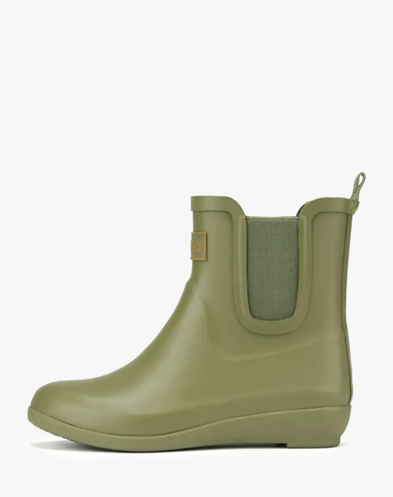 Green Women's Stylish Ankle Rain Boots for XSX68WCP image 1