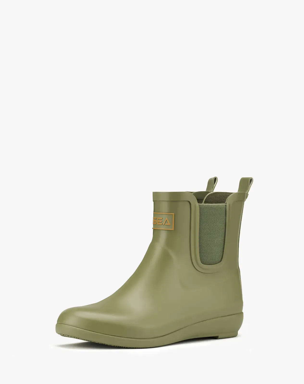 Green Women's Stylish Ankle Rain Boots for XSX68WCP image 2