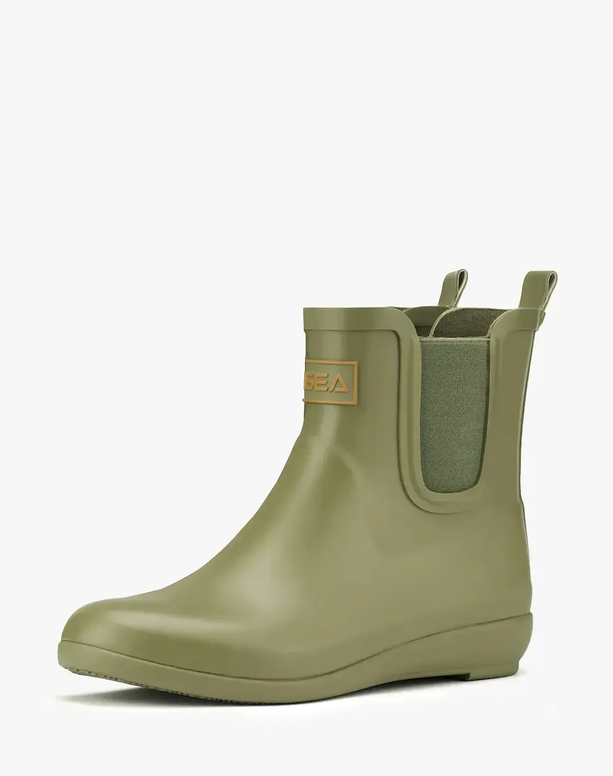 Green Women's Stylish Ankle Rain Boots for XSX68WCP image 2