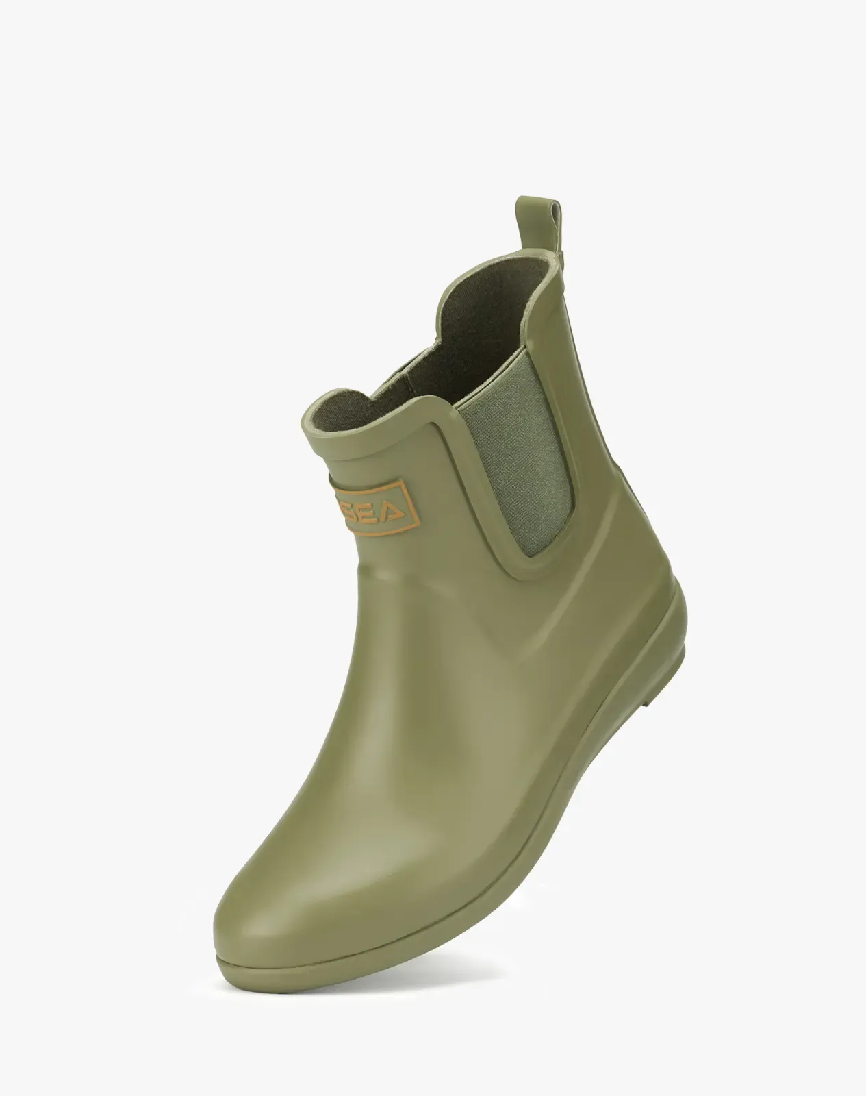 Green Women's Stylish Ankle Rain Boots for XSX68WCP image 4
