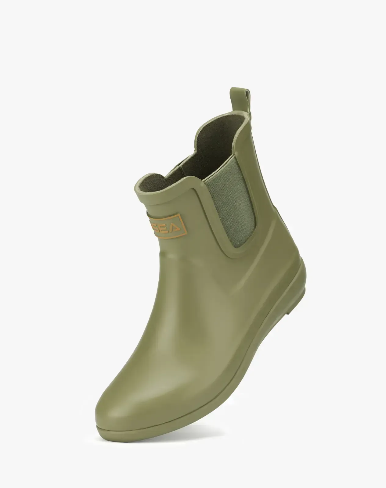 Green Women's Stylish Ankle Rain Boots for XSX68WCP image 4