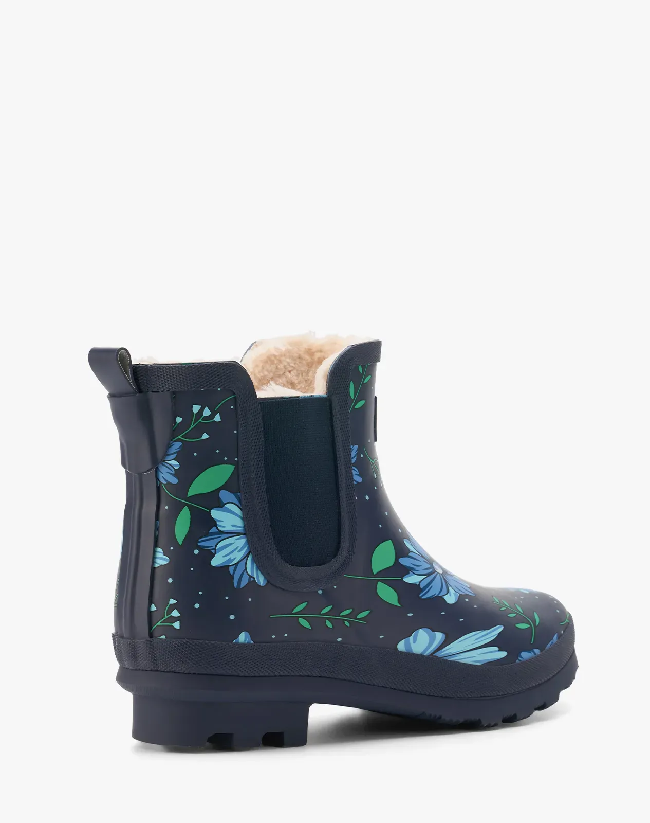 Printed 1 Women's Plush Rain Boots for XSX69WCP image 4