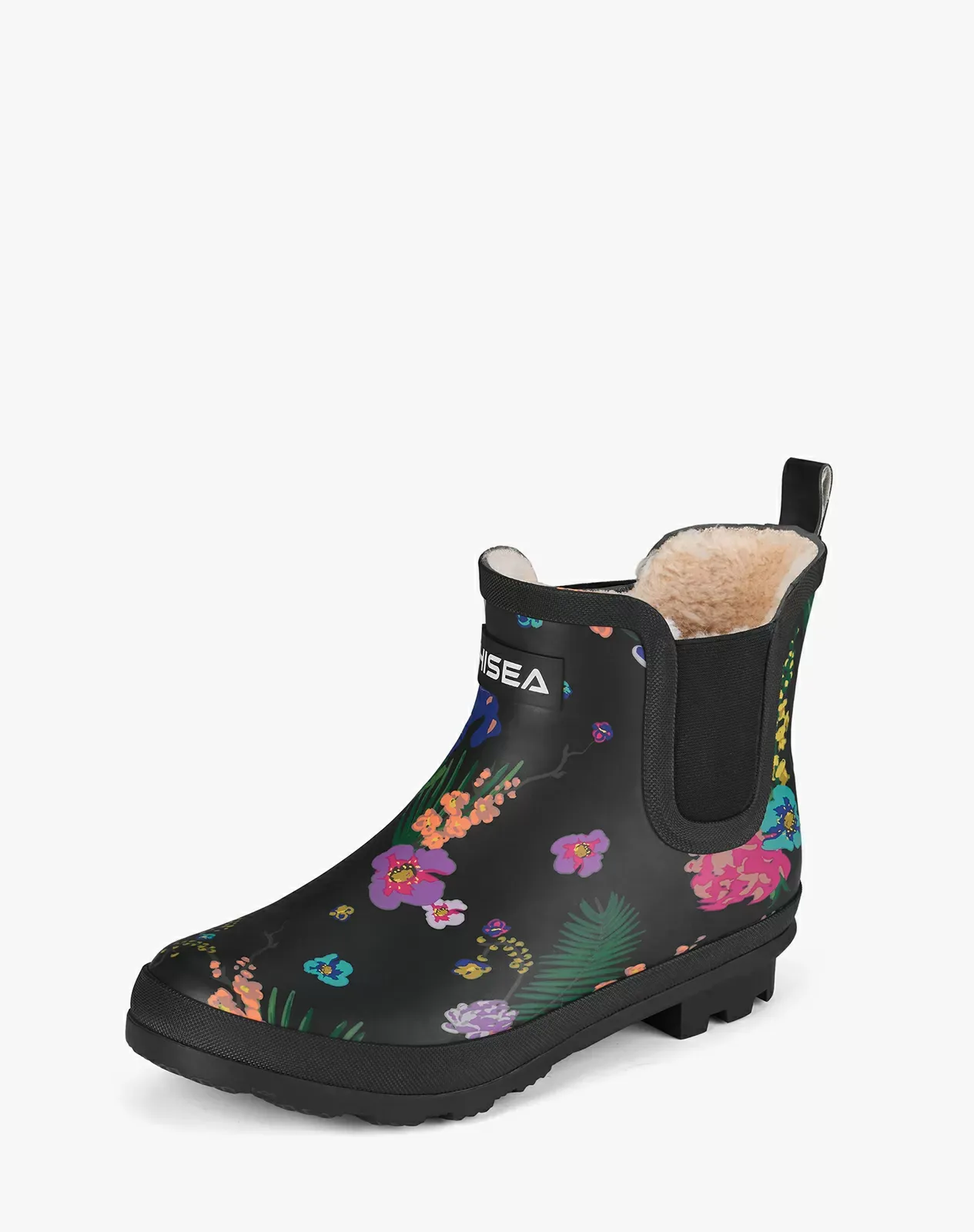 Printed 2 Women's Plush Rain Boots for XSX69WCP image 5