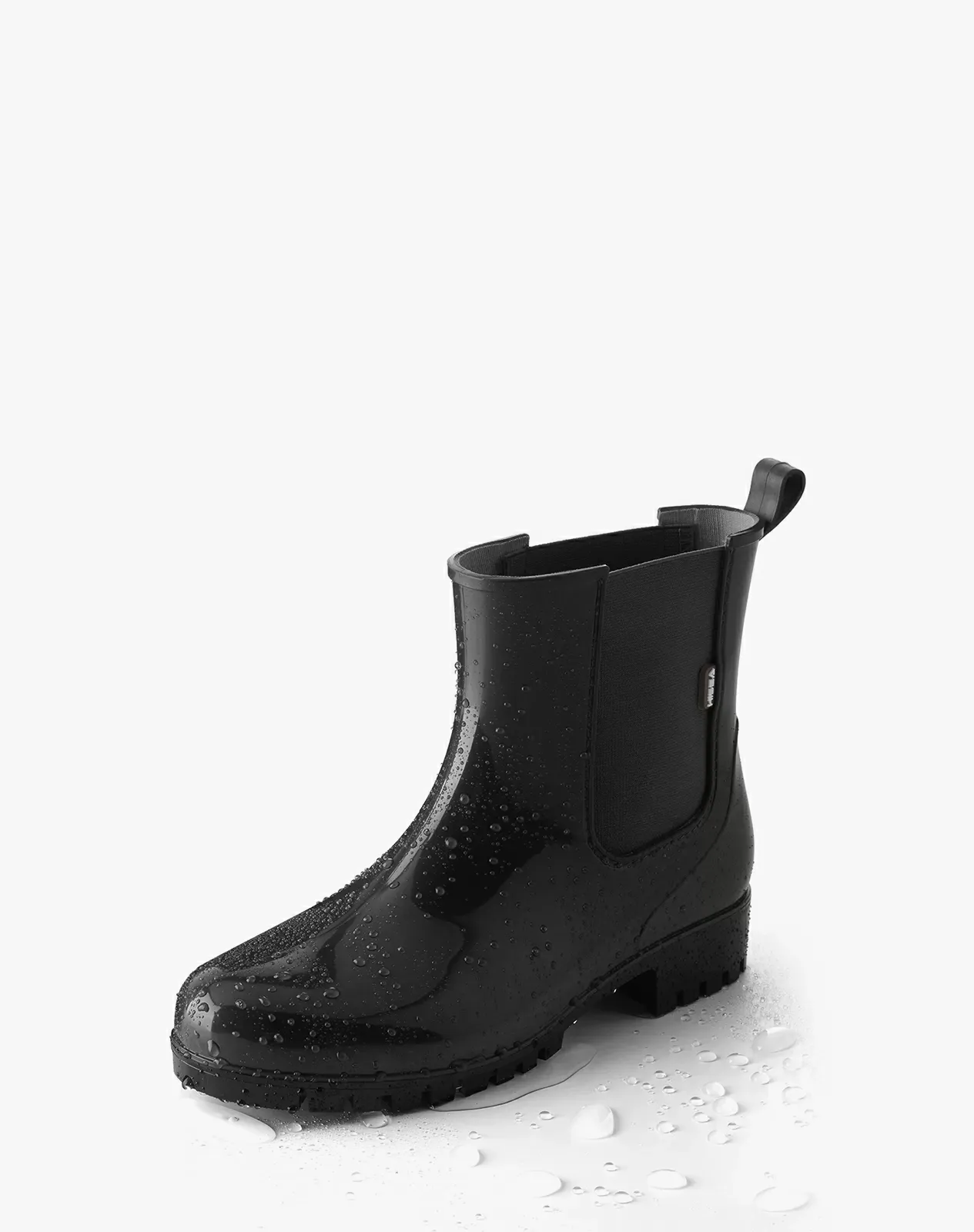 Rain Boots Chelsea Boot Gummistiefel DKSUKO Womens Short Rain
