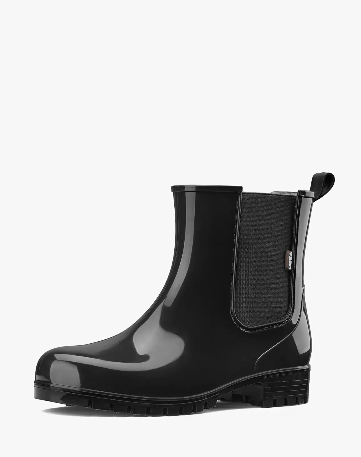 Black Women's Ankle Chelsea Rain Boots for XSX70WCP image 2