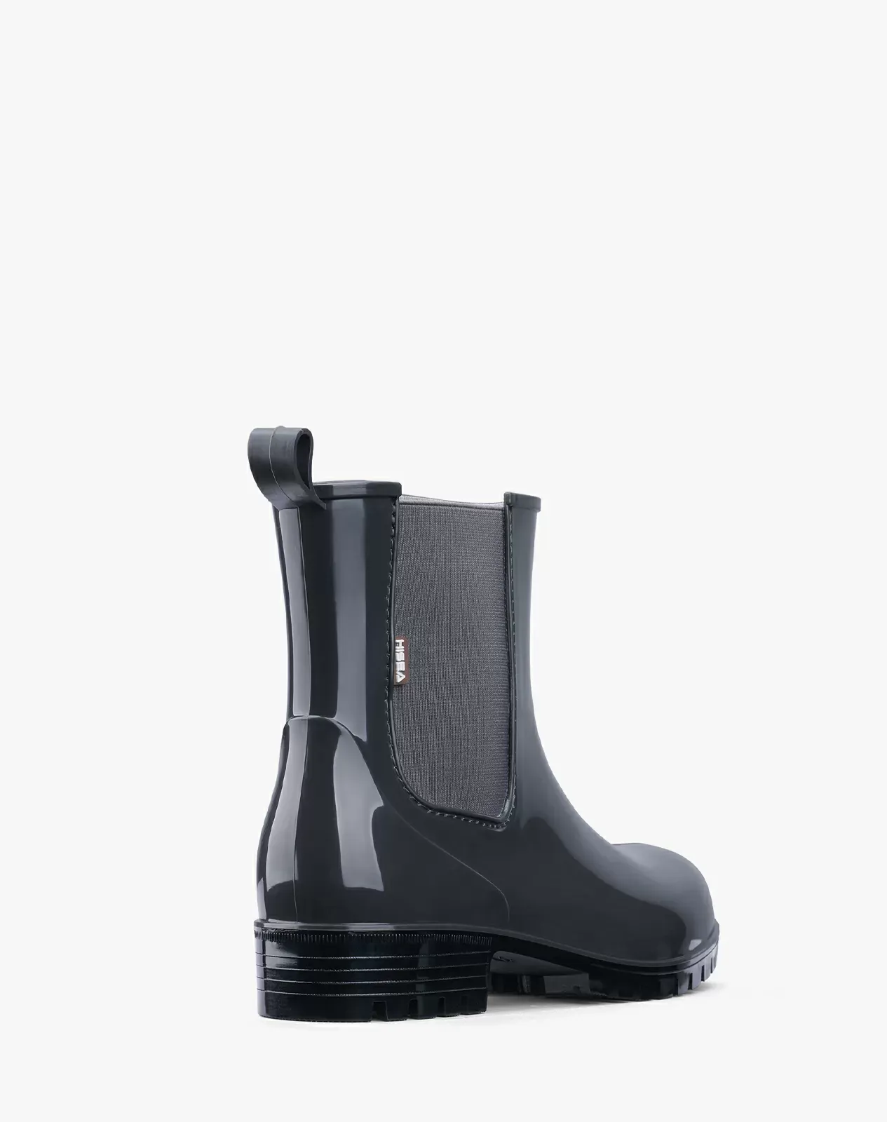 Grey Women's Ankle Chelsea Rain Boots for XSX70WCP image 4