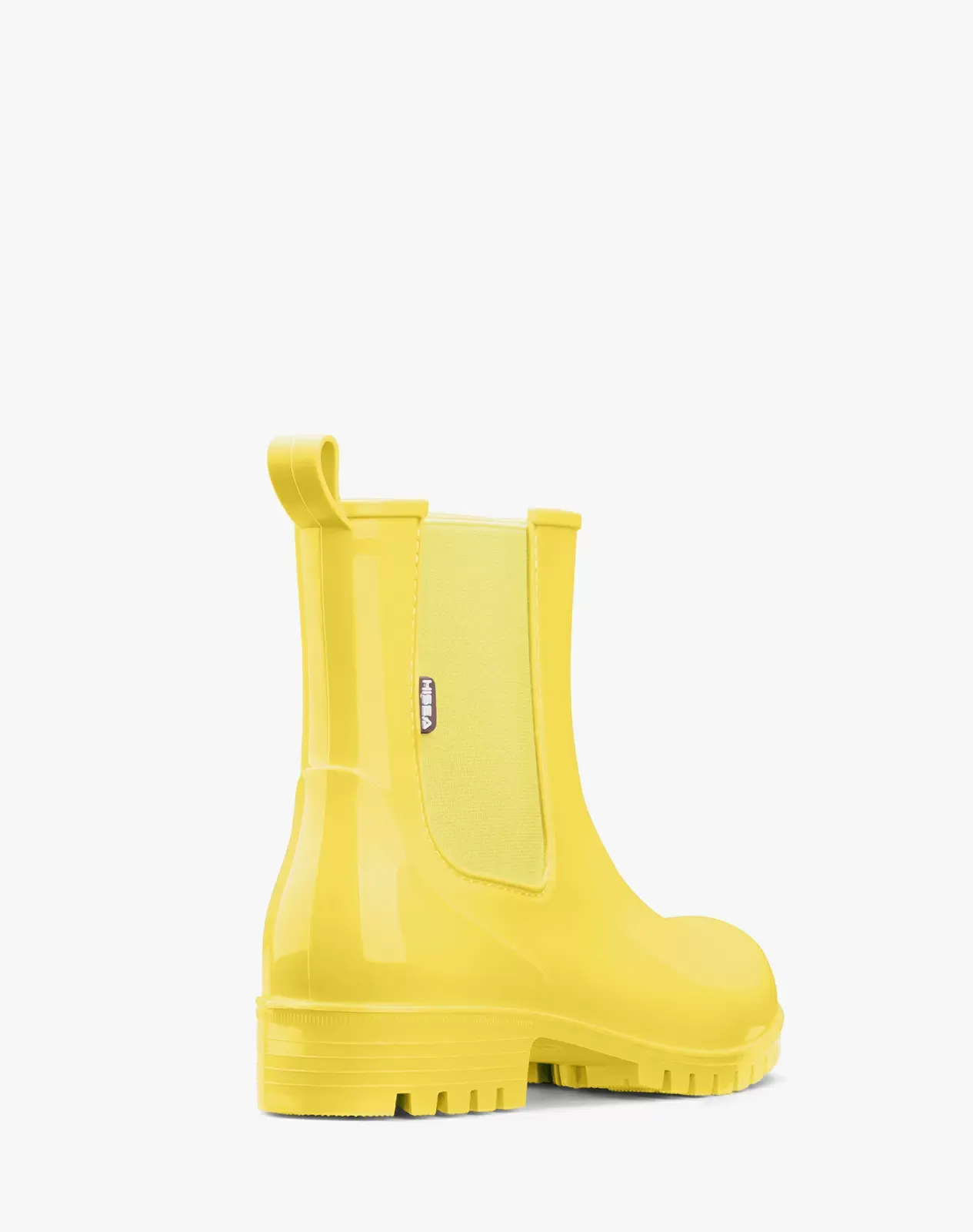 Yellow Women's Ankle Chelsea Rain Boots for XSX70WCP image 4