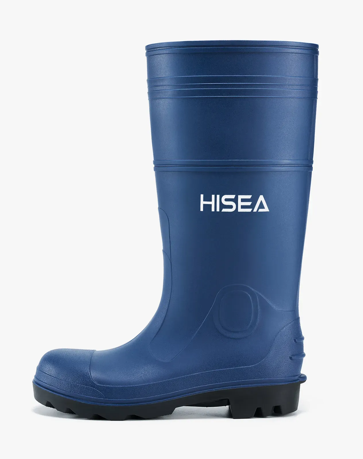 Navy Men's PVC Rain Boots Rivor Lite $42.99 | HISEA