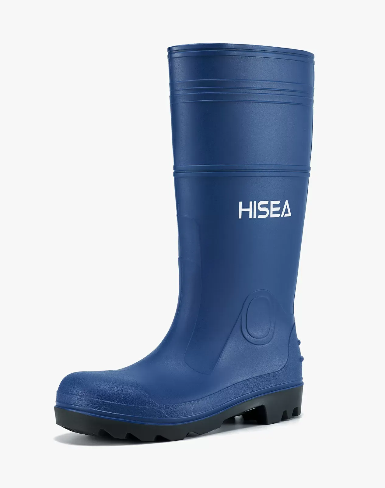 Navy Men's PVC Rain Boots for XSX72CP image 2