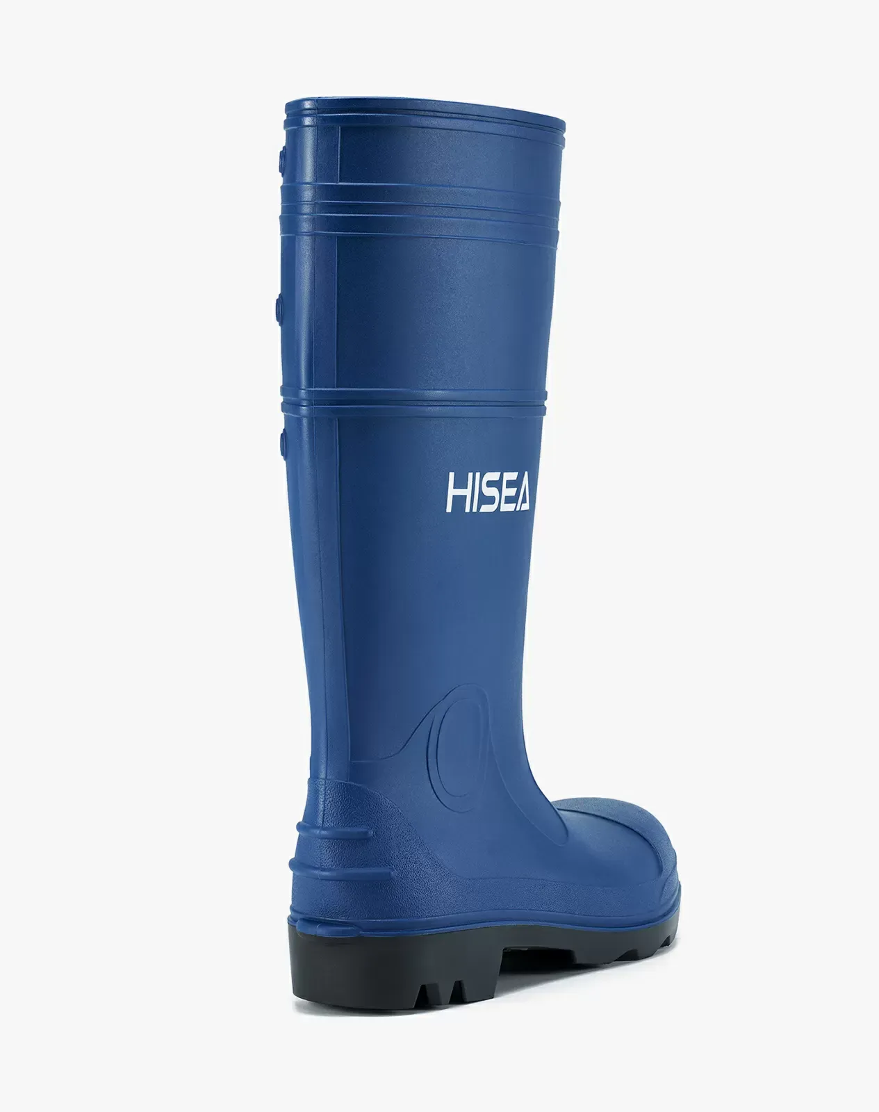 Navy Men's PVC Rain Boots | HISEA