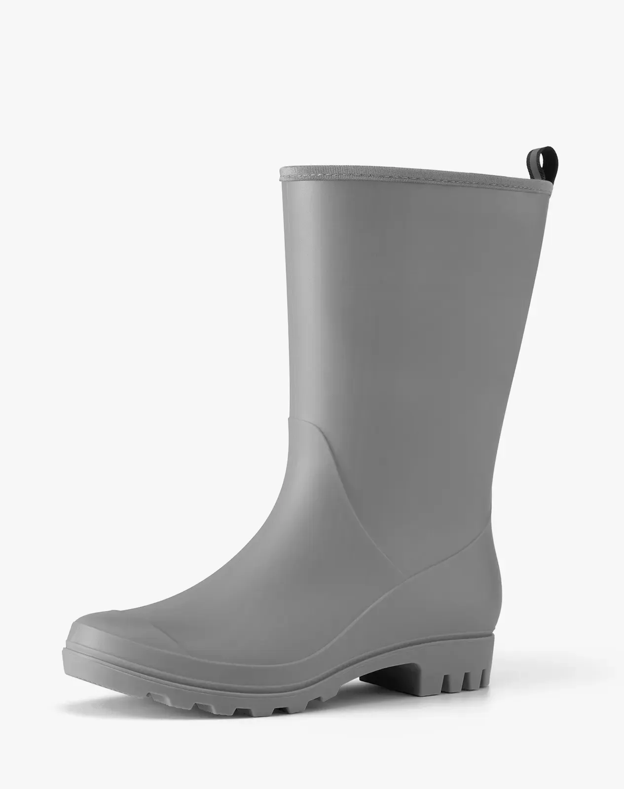 Grey Women's Non-slip Mid-Calf Rain Boots for XSX74WCP image 2