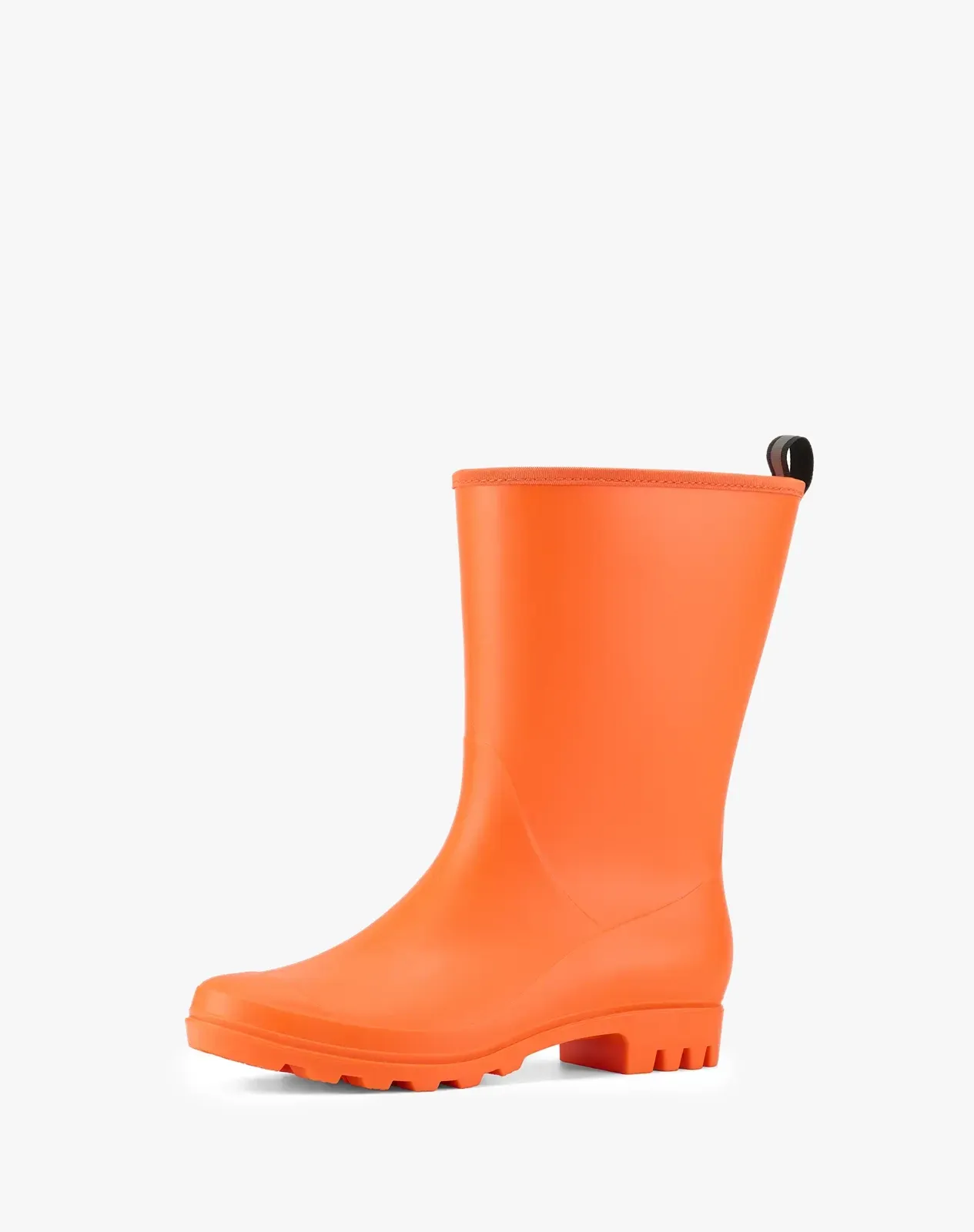 Orange Women's Non-slip Mid-Calf Rain Boots for XSX74WCP image 2