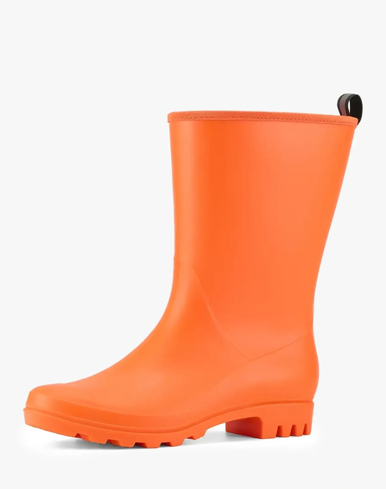 Orange Women's Non-slip Mid-Calf Rain Boots for XSX74WCP image 2
